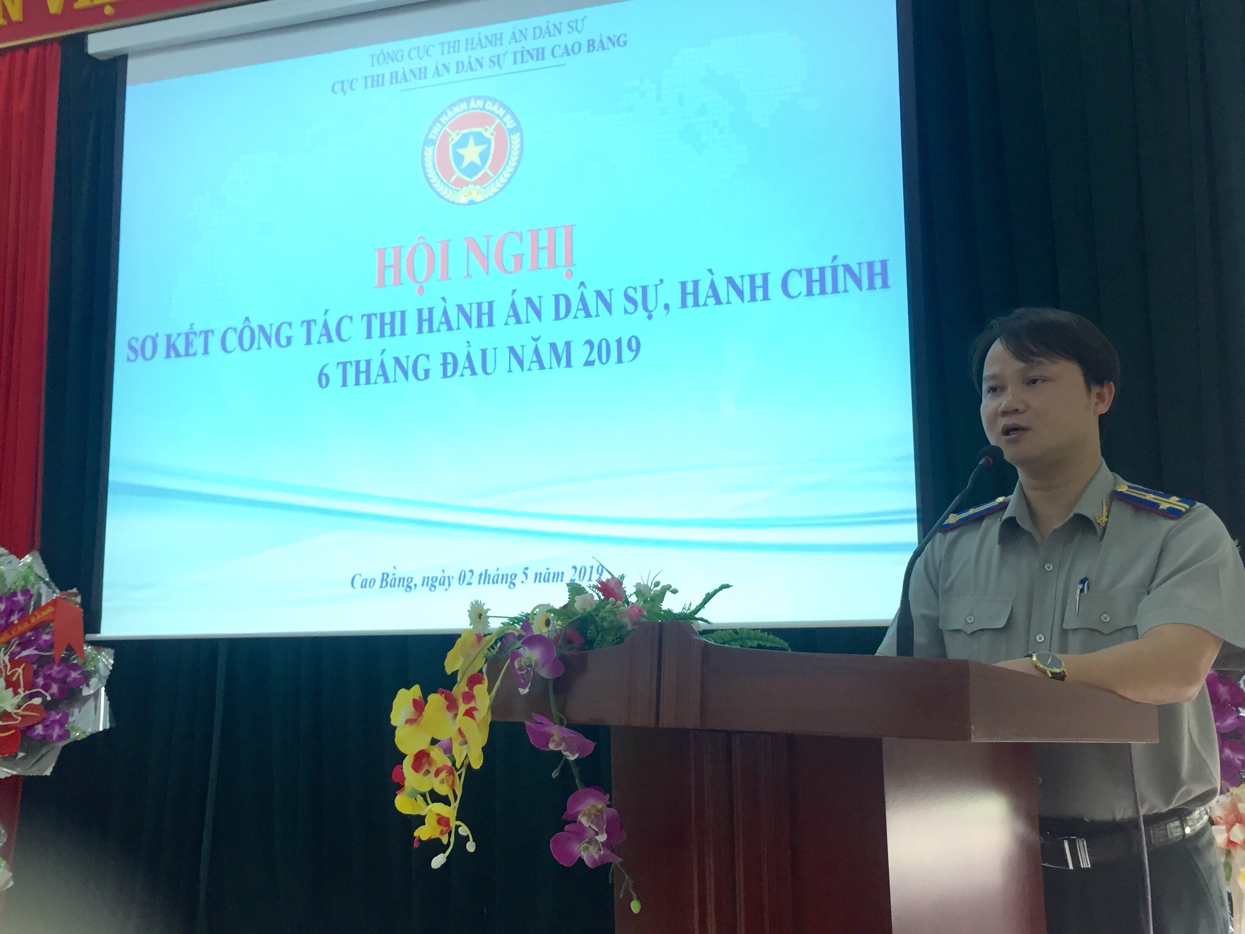 Hội nghị sơ kết công tác Thi hành án dân sự, hành chính 6 tháng đầu năm 2019