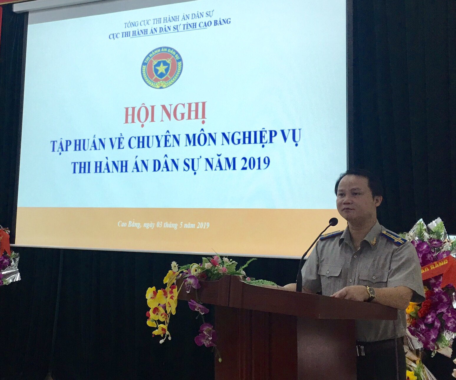 Hội nghị tập huấn về chuyên môn nghiệp vụ thi hành án dân sự năm 2019