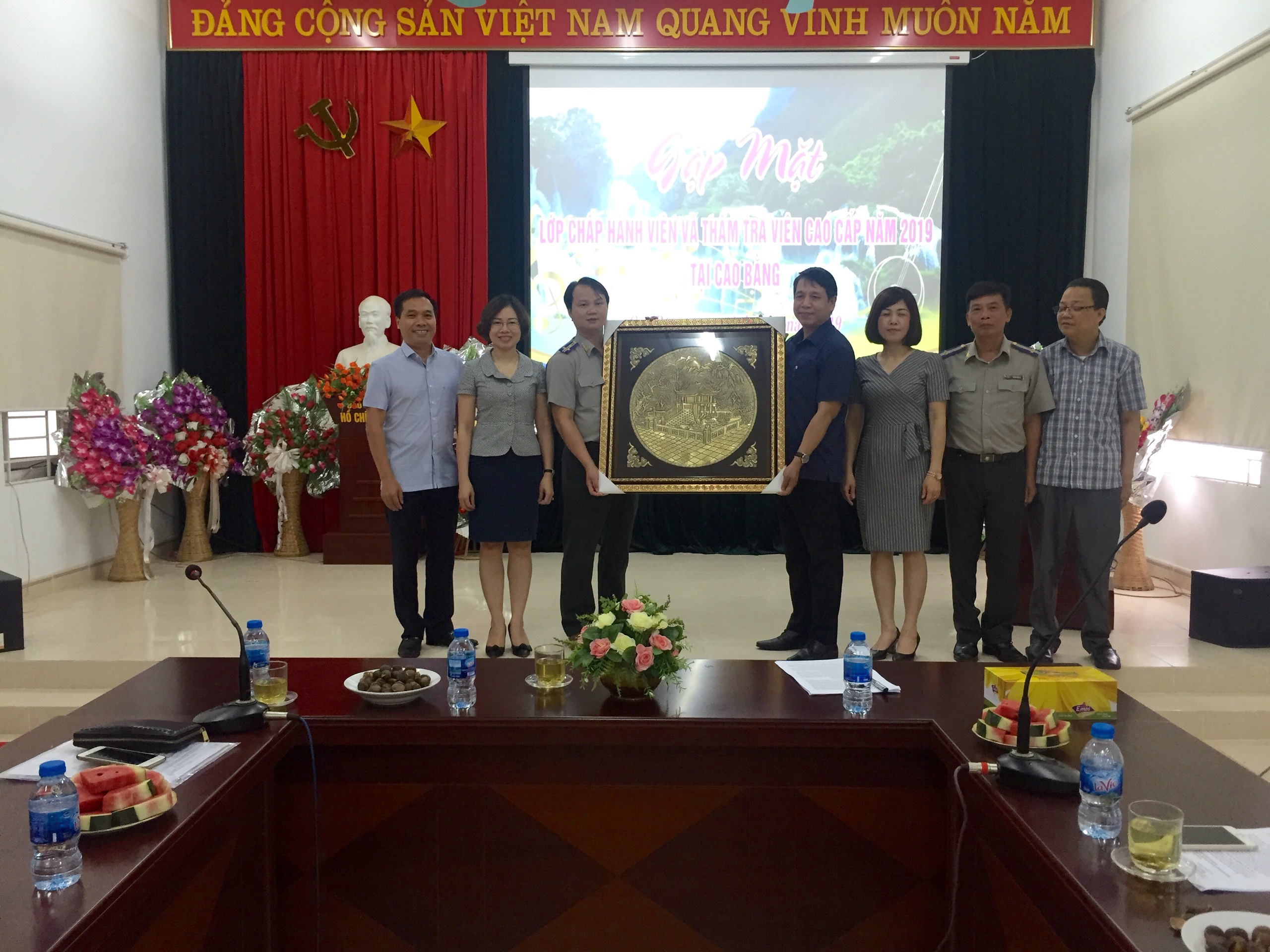 Buổi gặp mặt Lớp Chấp hành viên cao cấp năm 2019 tại Cao Bằng