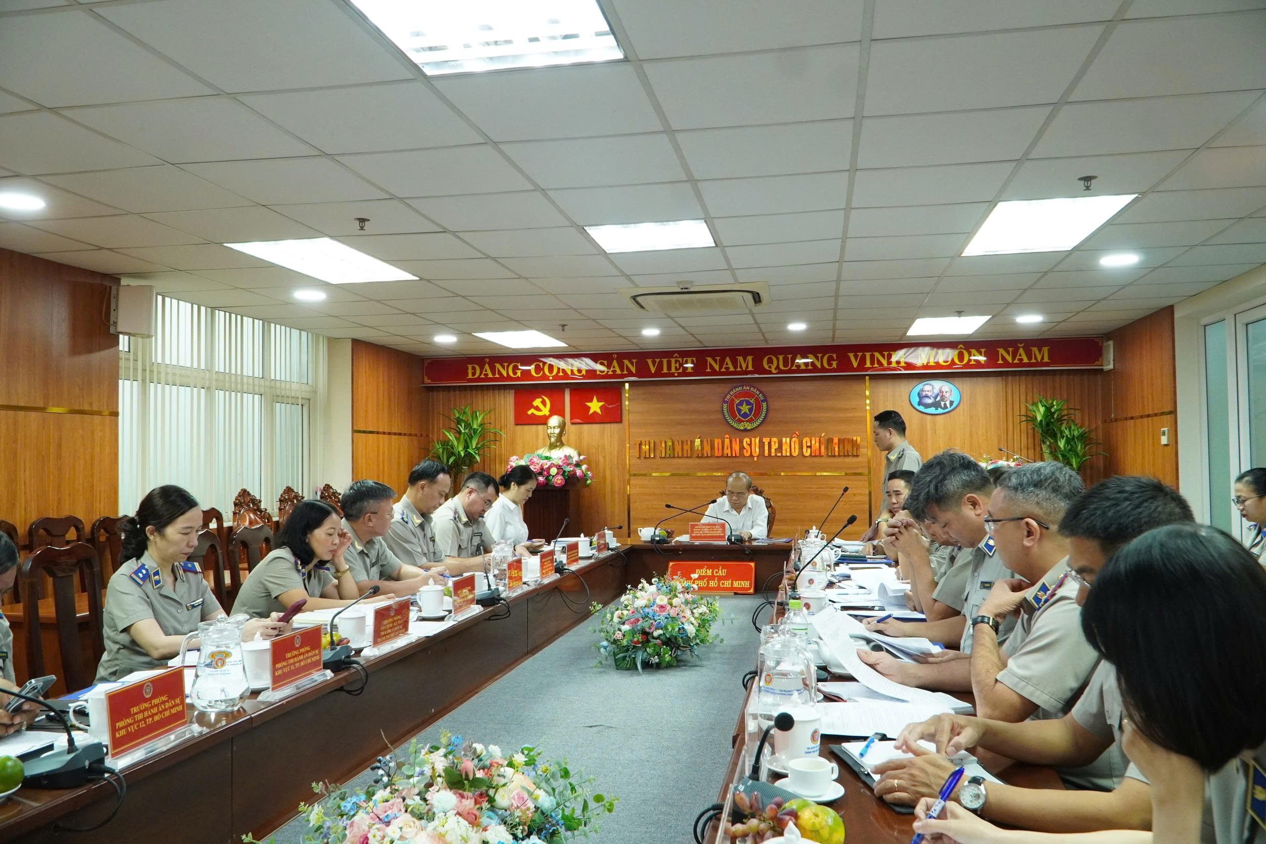 Thi hành án dân sự Thành phố Hồ Chí Minh Khẳng định nỗ lực của Đảng ủy THADS Thành phố