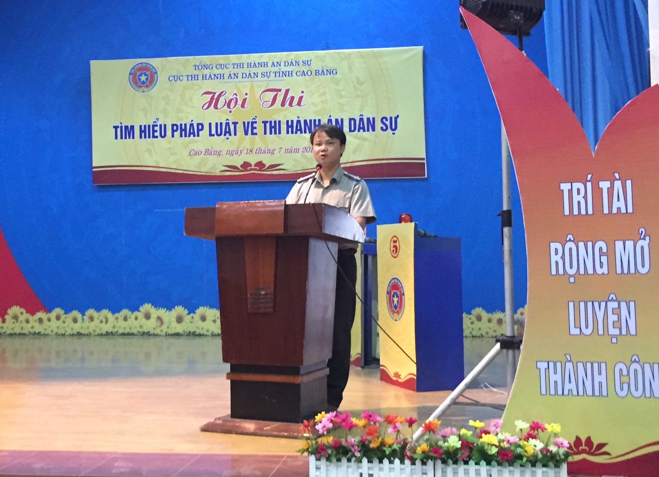 Hội thi Tìm hiểu pháp luật về Thi hành án dân sự