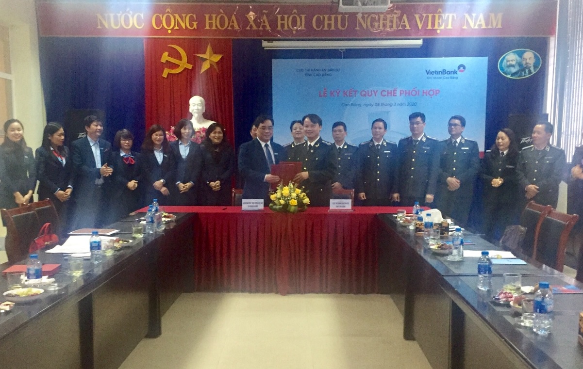 Lễ ký kết Quy chế phối hợp trong công tác thi hành án dân sự