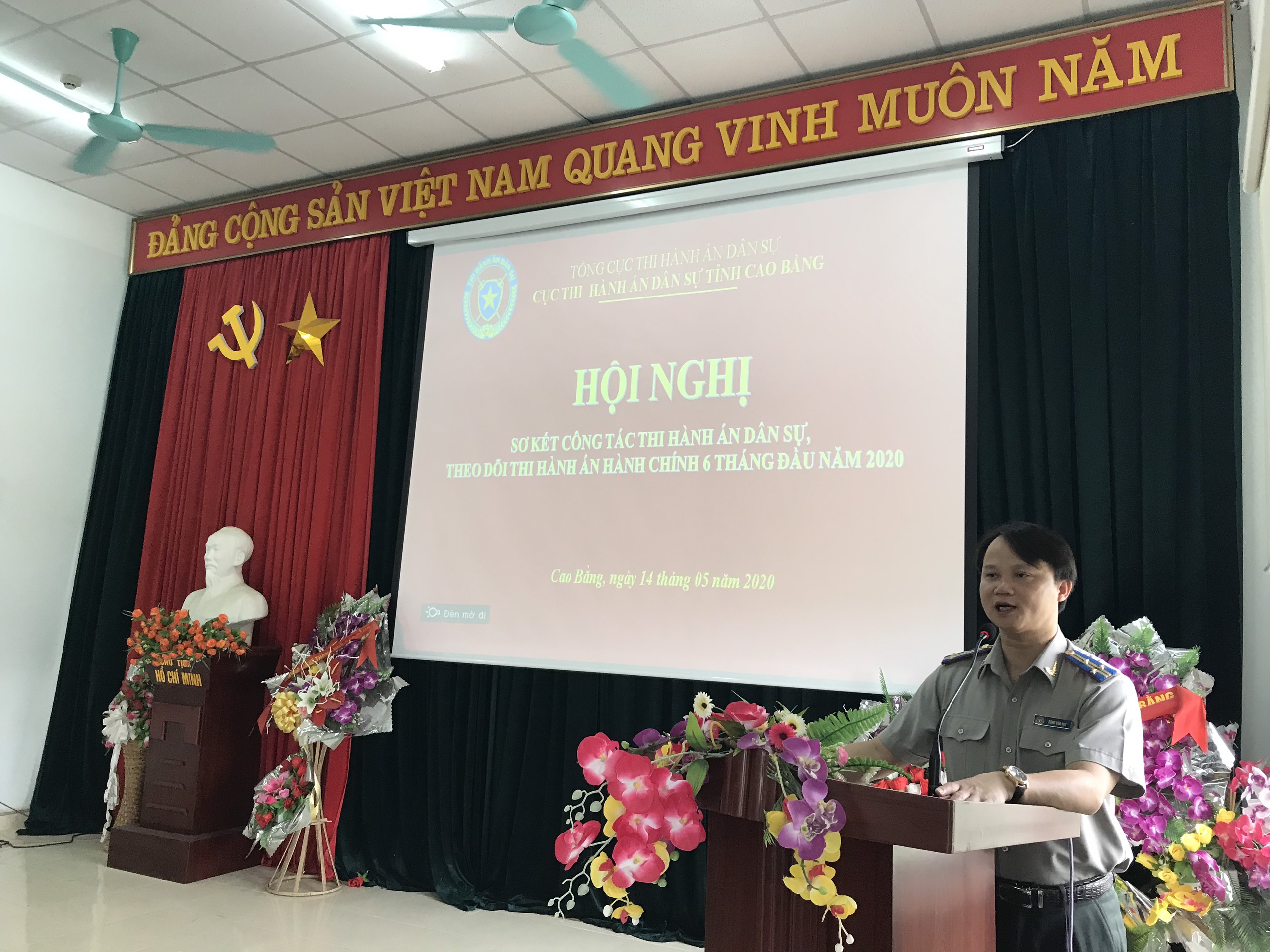 Hội nghị sơ kết công tác thi hành án dân sự, hành chính 6 tháng đầu năm 2020