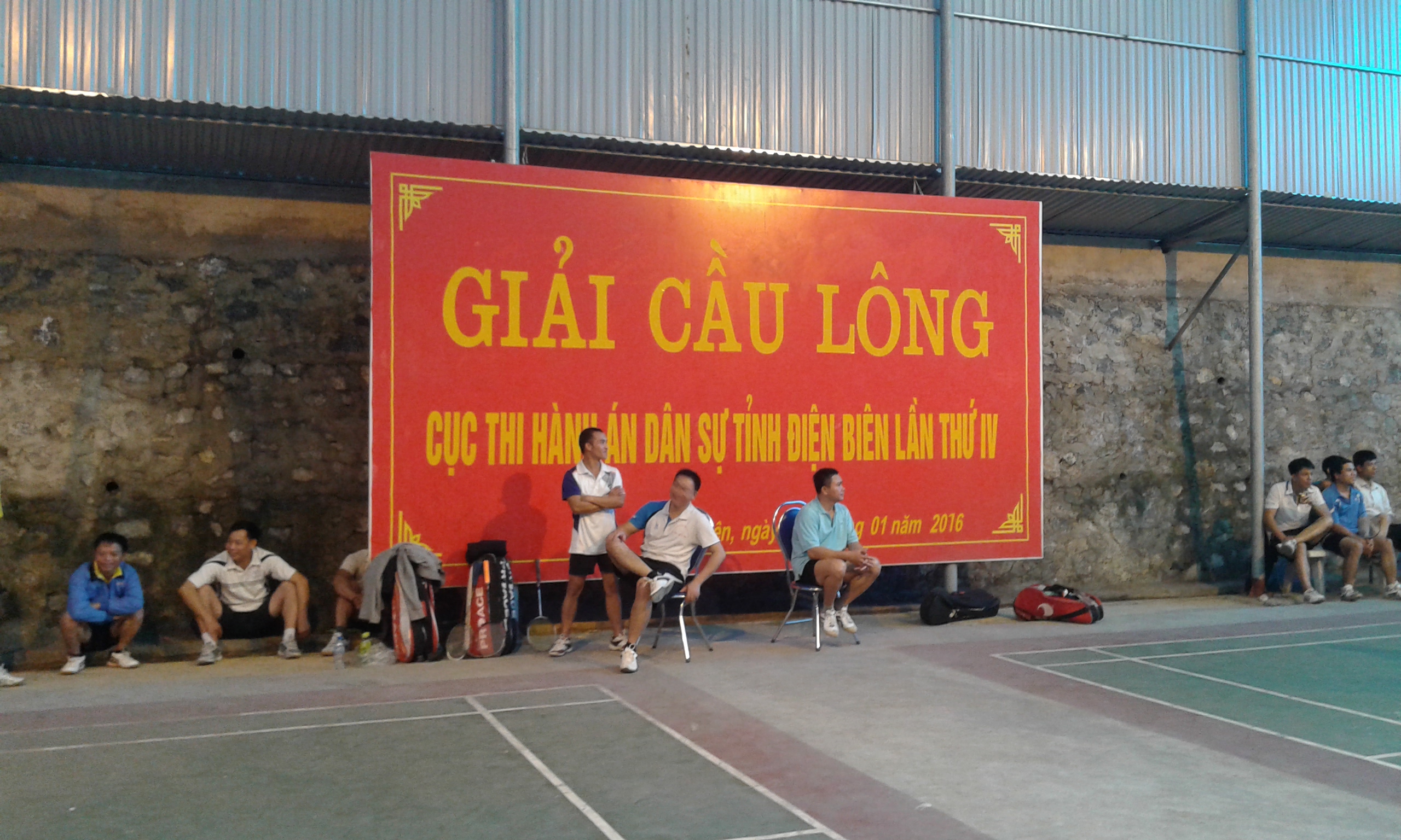 GIẢI CẦU LÔNG TRUYỀN THỐNG CƠ QUAN THI HÀNH ÁN DÂN SỰ TỈNH ĐIỆN BIÊN LẦN THỨ IV NĂM 2016