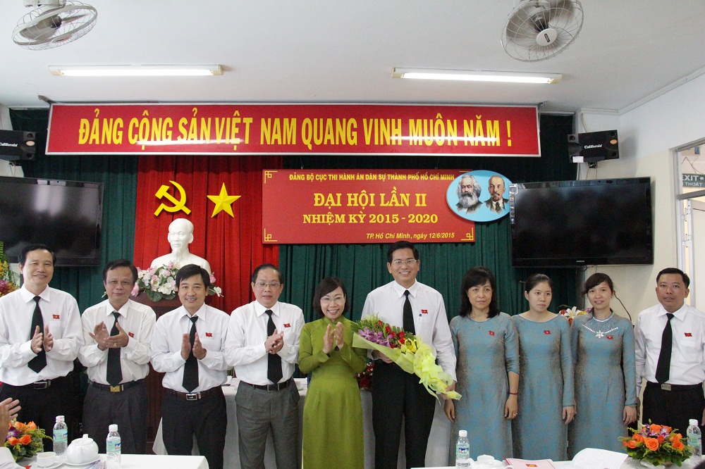 ĐẢNG BỘ CỤC THADS TP. HCM: Tổ chức thành công Đại hội nhiệm kỳ II (2015-2020)