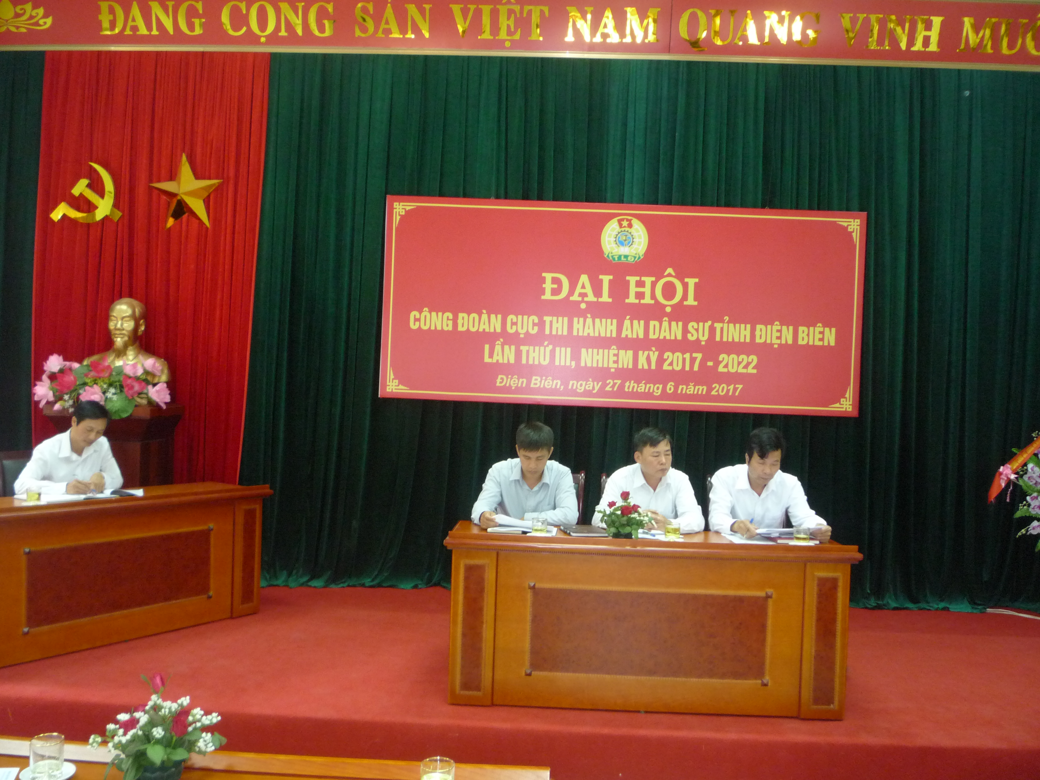 ĐẠI HỘI CÔNG ĐOÀN CƠ SỞ CỤC THADS TỈNH LẦN THỨ III- NHIỆM KỲ 2017-2022