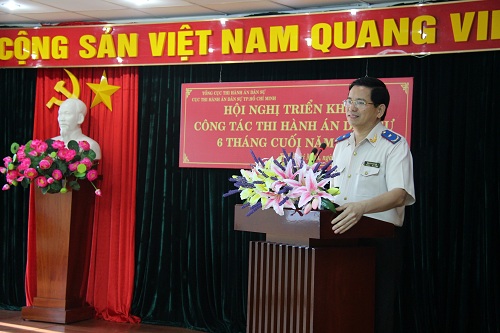 Cục Thi hành án dân sự thành phố Hồ Chí Minh tổ chức hội nghị đánh giá kết quả công tác thi hành án dân sự 06 tháng đầu năm 2016 và triển khai công tác 06 tháng cuối năm 2016.