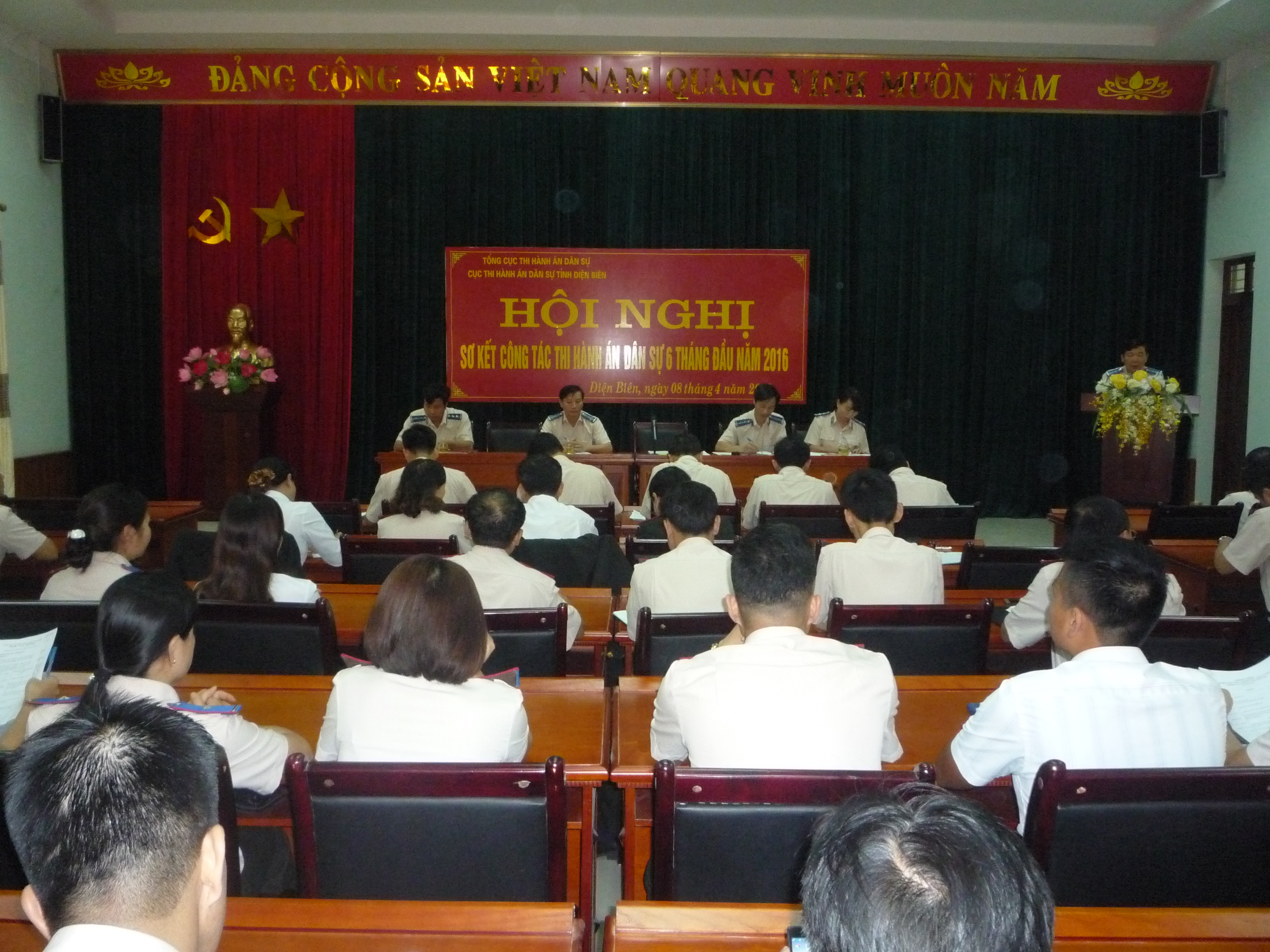 Cục Thi hành án dân sự tỉnh: SƠ KẾT CÔNG TÁC THI HÀNH ÁN DÂN SỰ 6 THÁNG ĐẦU NĂM 2016