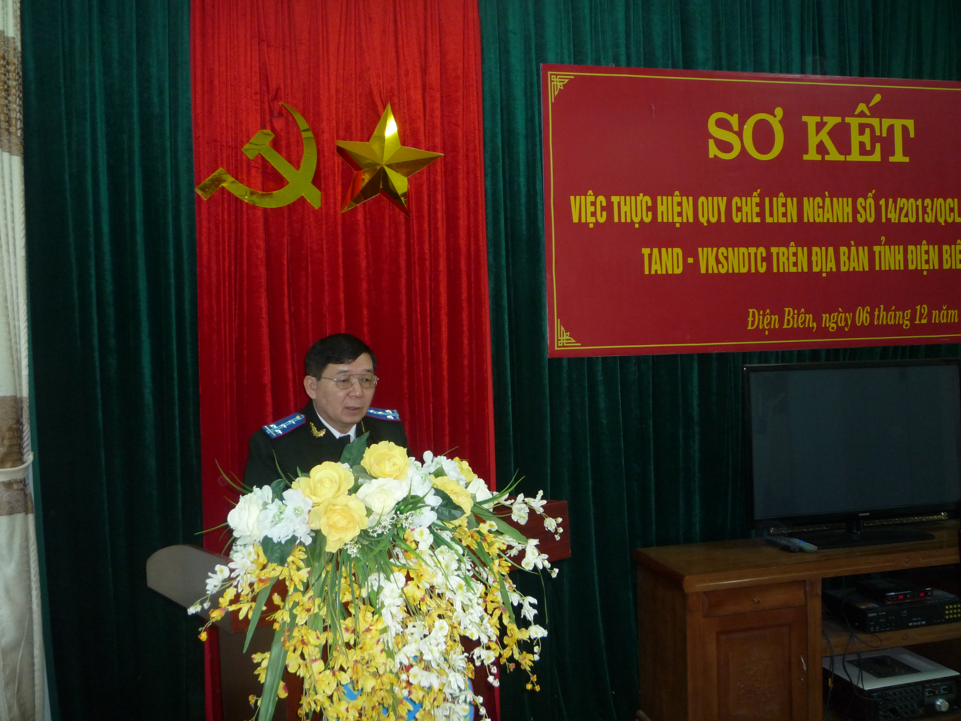 Cục Thi hành án dân sự tỉnh:  SƠ KẾT THỰC HIỆN QUY CHẾ PHỐI HỢP LIÊN NGÀNH TRONG THI HÀNH ÁN DÂN SỰ NĂM 2016