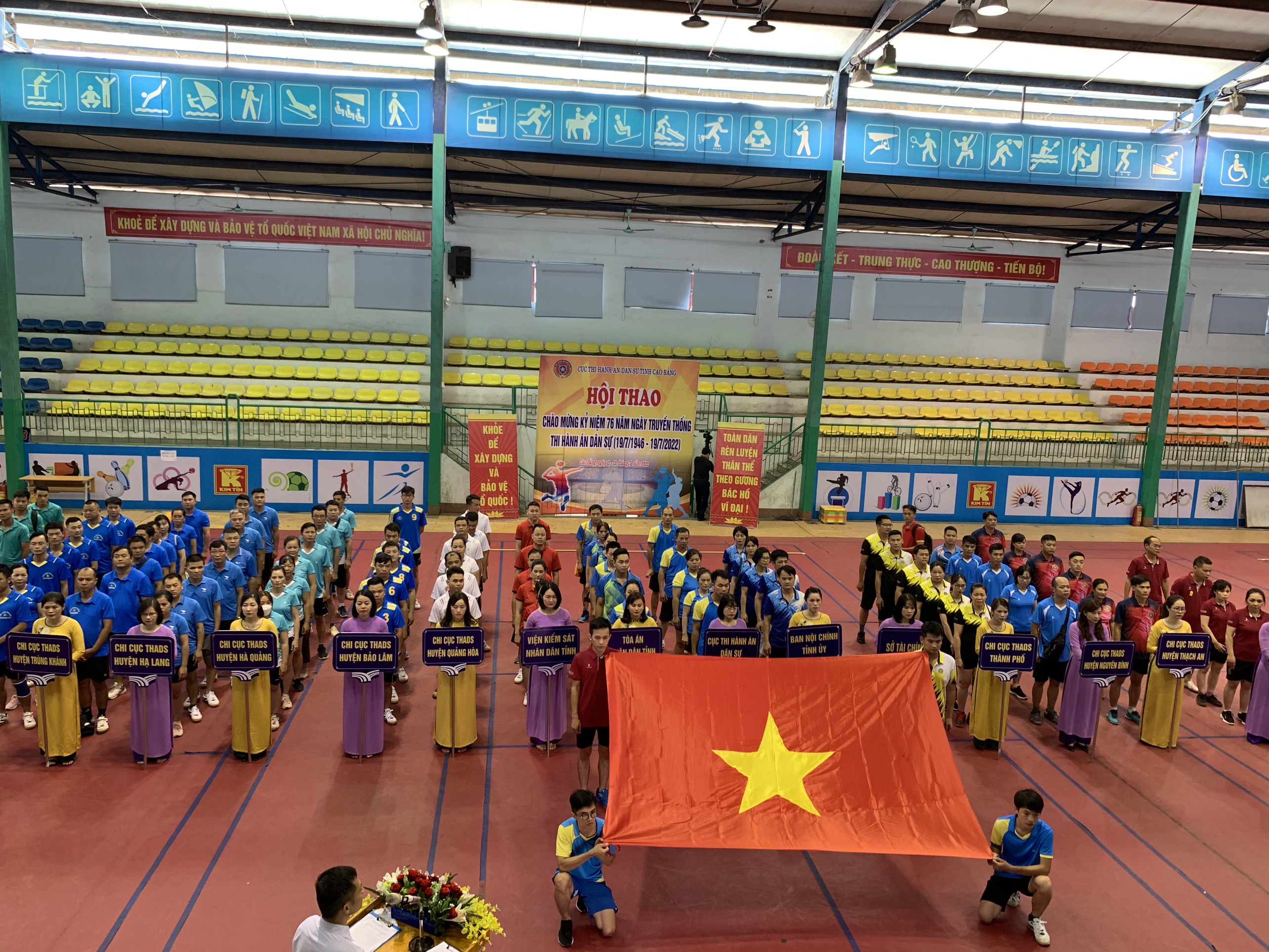 Hội thao chào mừng kỷ niệm 76 năm  Ngày truyền thống Thi hành án dân sự (19/7/1946-19/7/2022)