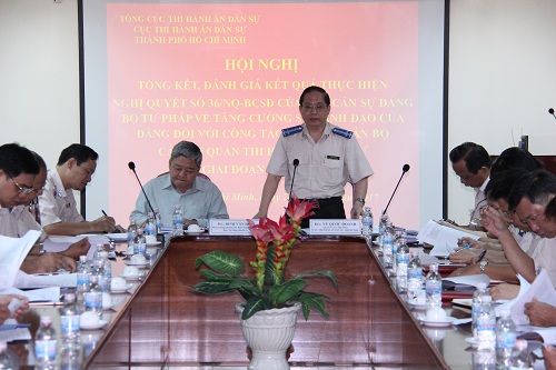 Hội nghị Tổng kết thực hiện Nghị quyết 36-NQ/BCSĐ ngày 14/03/2014 của ban Cán sự Đảng Bộ Tư pháp