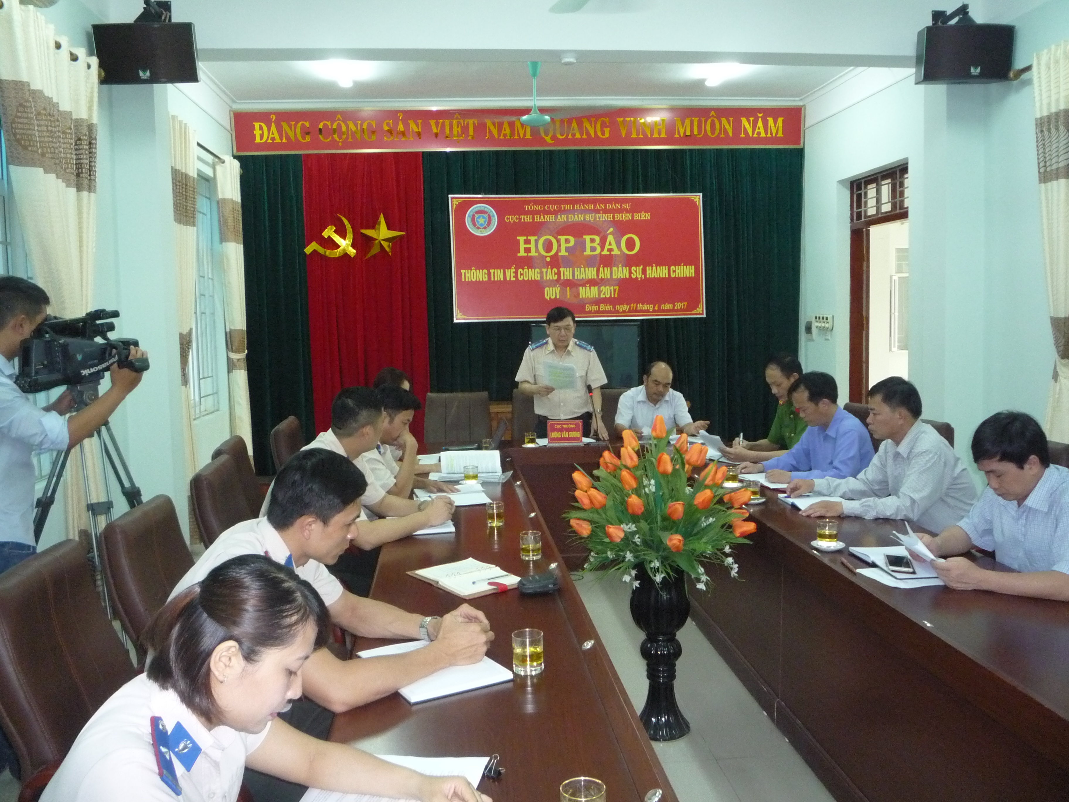 HỌP BÁO VỀ CÔNG TÁC THI HÀNH ÁN DÂN SỰ, HÀNH CHÍNH QUÝ I NĂM 2017