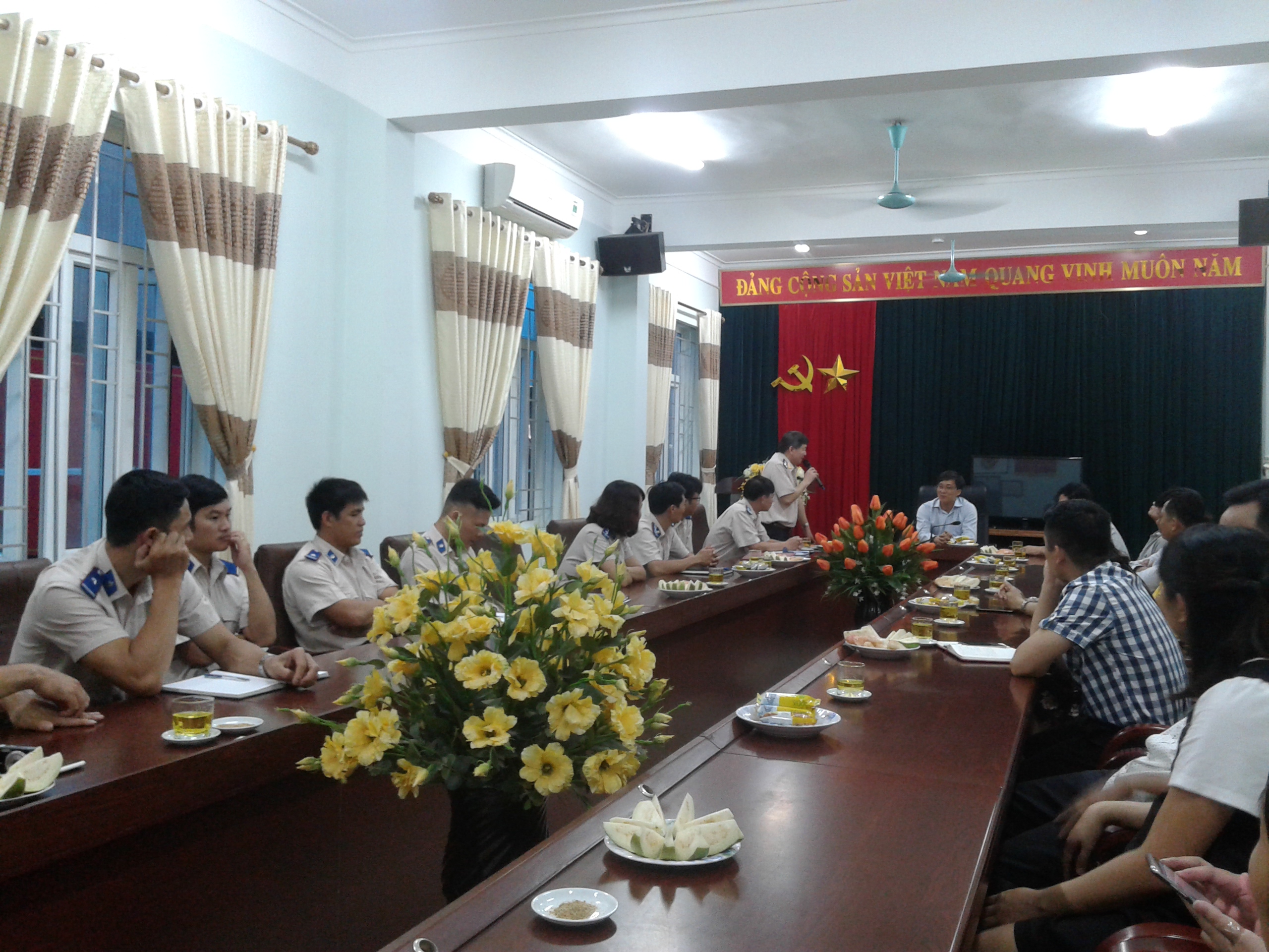 THỨ TRƯỞNG BỘ TƯ PHÁP NGUYỄN KHÁNH NGỌC THĂM CỤC THI HÀNH ÁN DÂN SỰ TỈNH ĐIỆN BIÊN