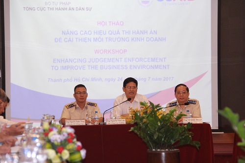 NÂNG CAO HIỆU QUẢ THI HÀNH ÁN ĐỂ CẢI THIỆN MÔI TRƯỜNG KINH DOANH