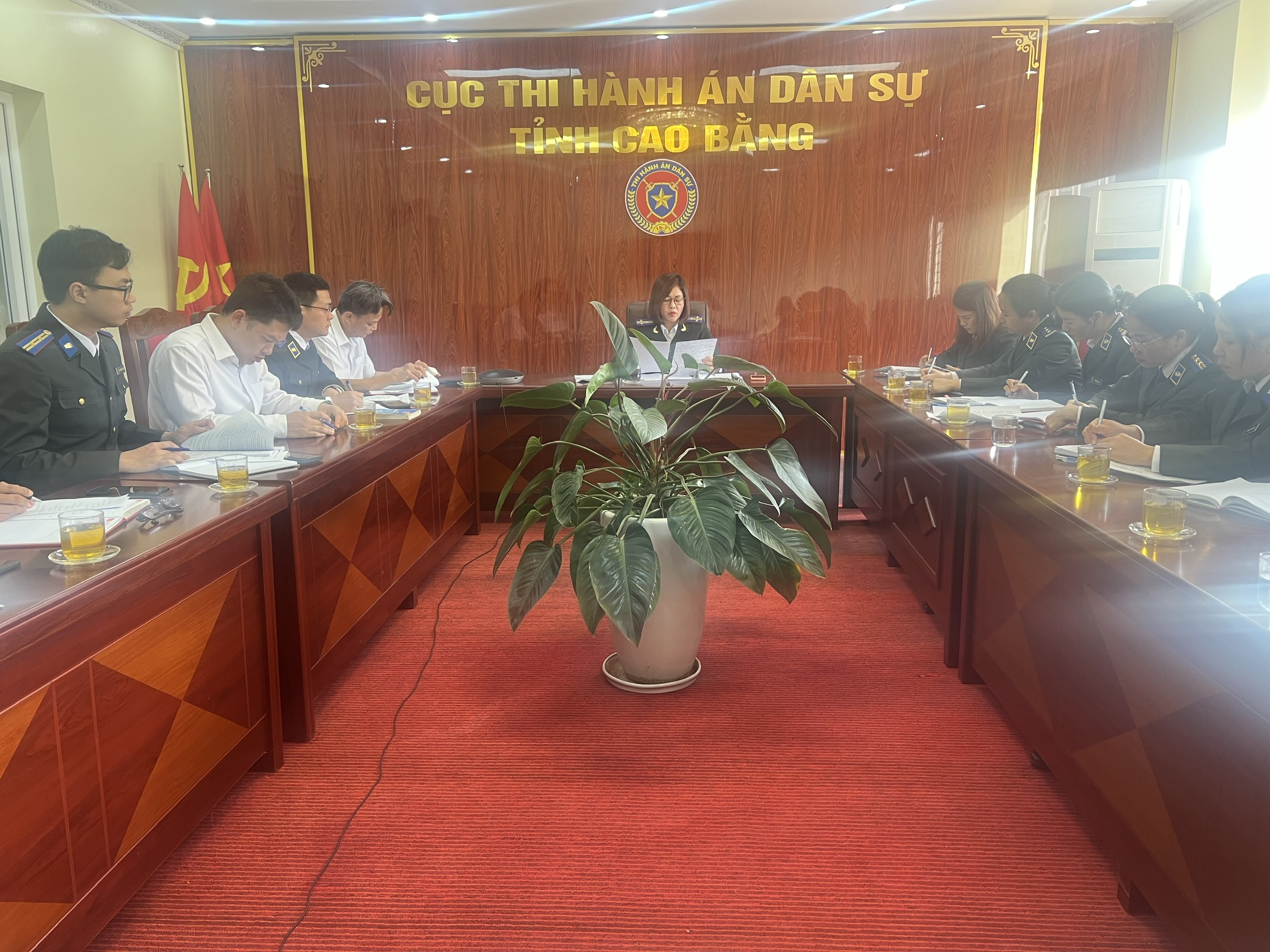 Cục Thi hành án dân sự tỉnh Cao Bằng tổ chức chương trình phổ biến pháp luật hưởng ứng “Ngày Pháp luật Nước cộng hòa xã hội chủ nghĩa Việt Nam” năm 2024