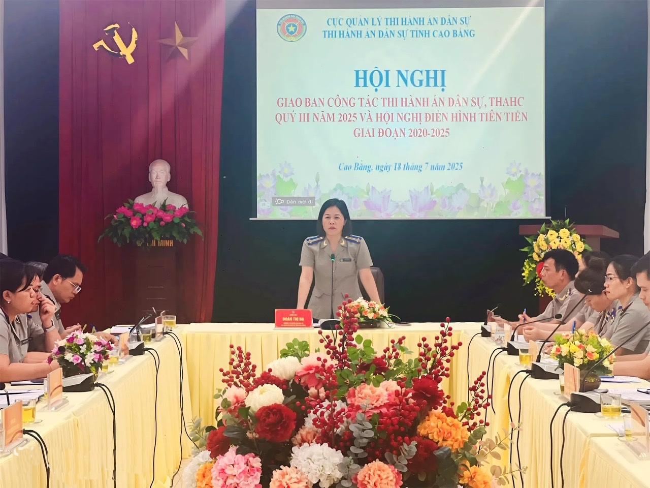 ​Hội  nghị giao ban công tác THADS quý III và Hội nghị tổng kết phong trào thi đua yêu nước điển hình tiên tiến giai đoạn 2020-2025