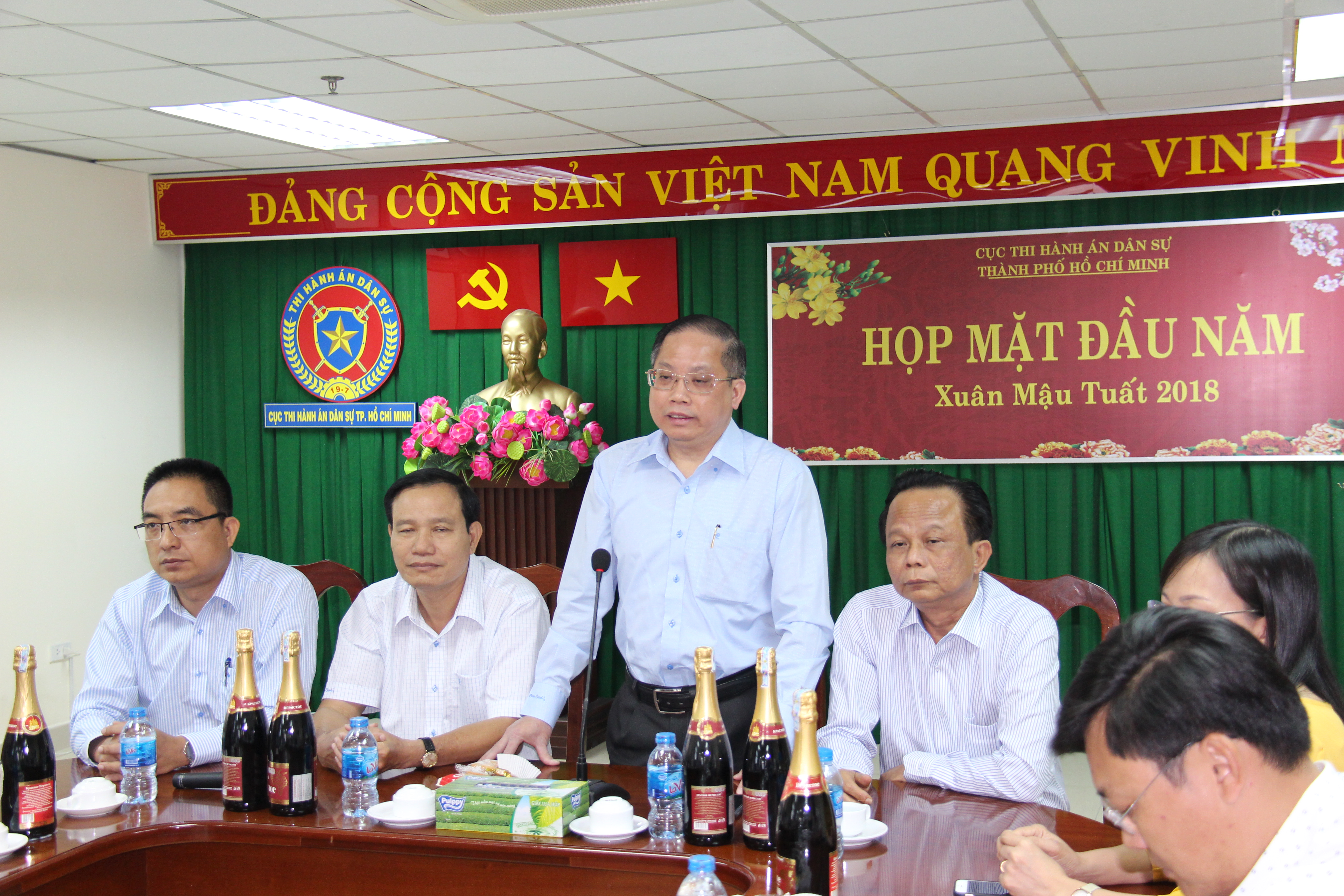 Cục THADS thành phố gặp mặt đầu xuân năm mới Mậu Tuấn 2018