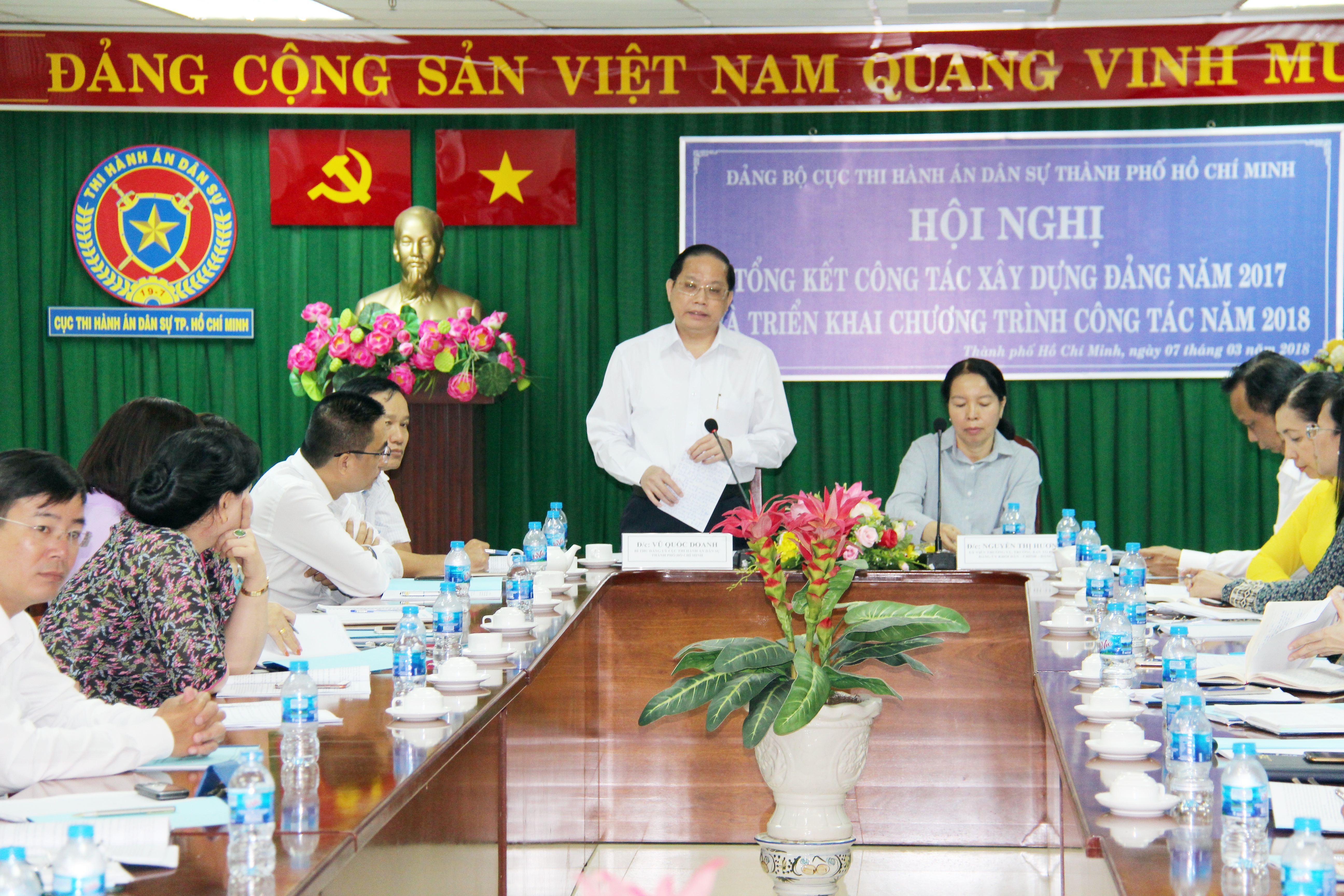 Đảng ủy Cục THADS TP Hồ Chí Minh lãnh đạo, chỉ đạo triển khai thực hiện nhiệm vụ chính trị