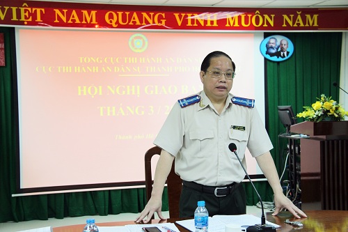CỤC THADS THÀNH PHỐ HỒ CHÍ MINH Thi đua phải gắn với thực hiện nhiệm vụ chính trị, chuyên môn