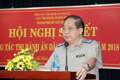 THI HÀNH ÁN DÂN SỰ TP.HCM SƠ KẾT CÔNG TÁC THI HÀNH ÁN DÂN SỰ 9 THÁNG NĂM 2018