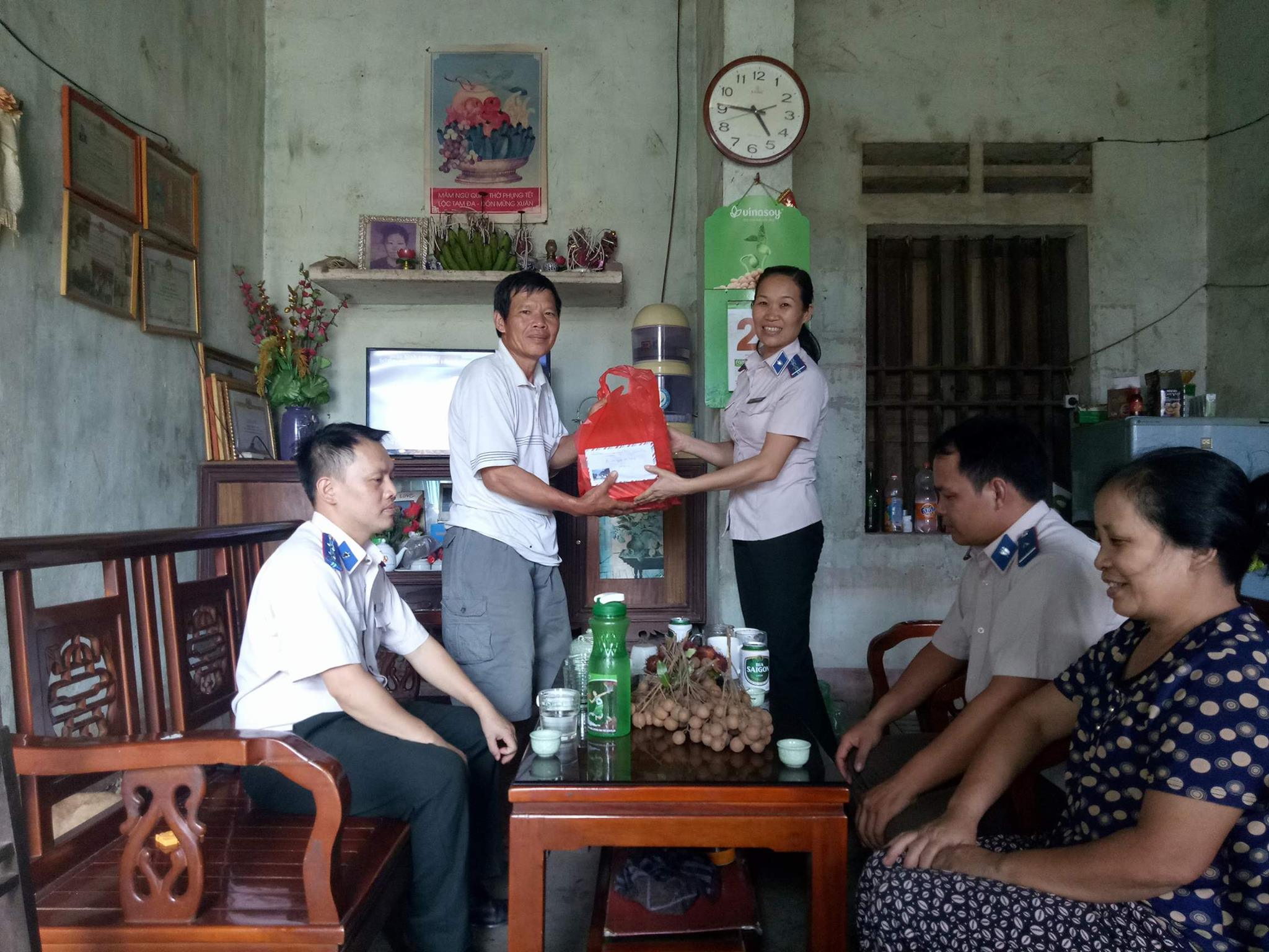 Chi cục Thi hành án dân sự huyện Phục Hòa hướng tới tri ân 70 năm ngày Thương binh - Liệt sỹ ( 27.7.1947-27.7.2017 )