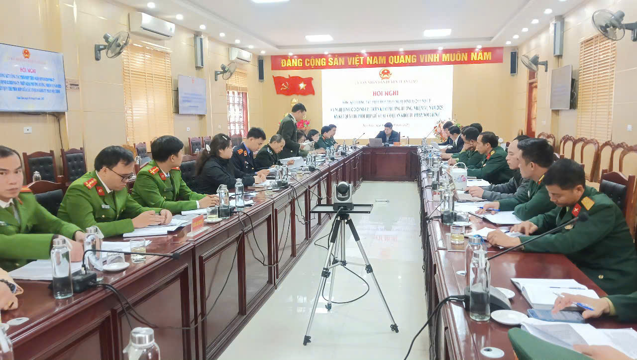 Chi cục Thi hành án dân sự, Công an, Viện kiểm sát nhân dân, Tòa án nhân dân huyện Tuần Giáo ký Quy chế phối hợp trong thi hành án dân sự, thi hành án hành chính