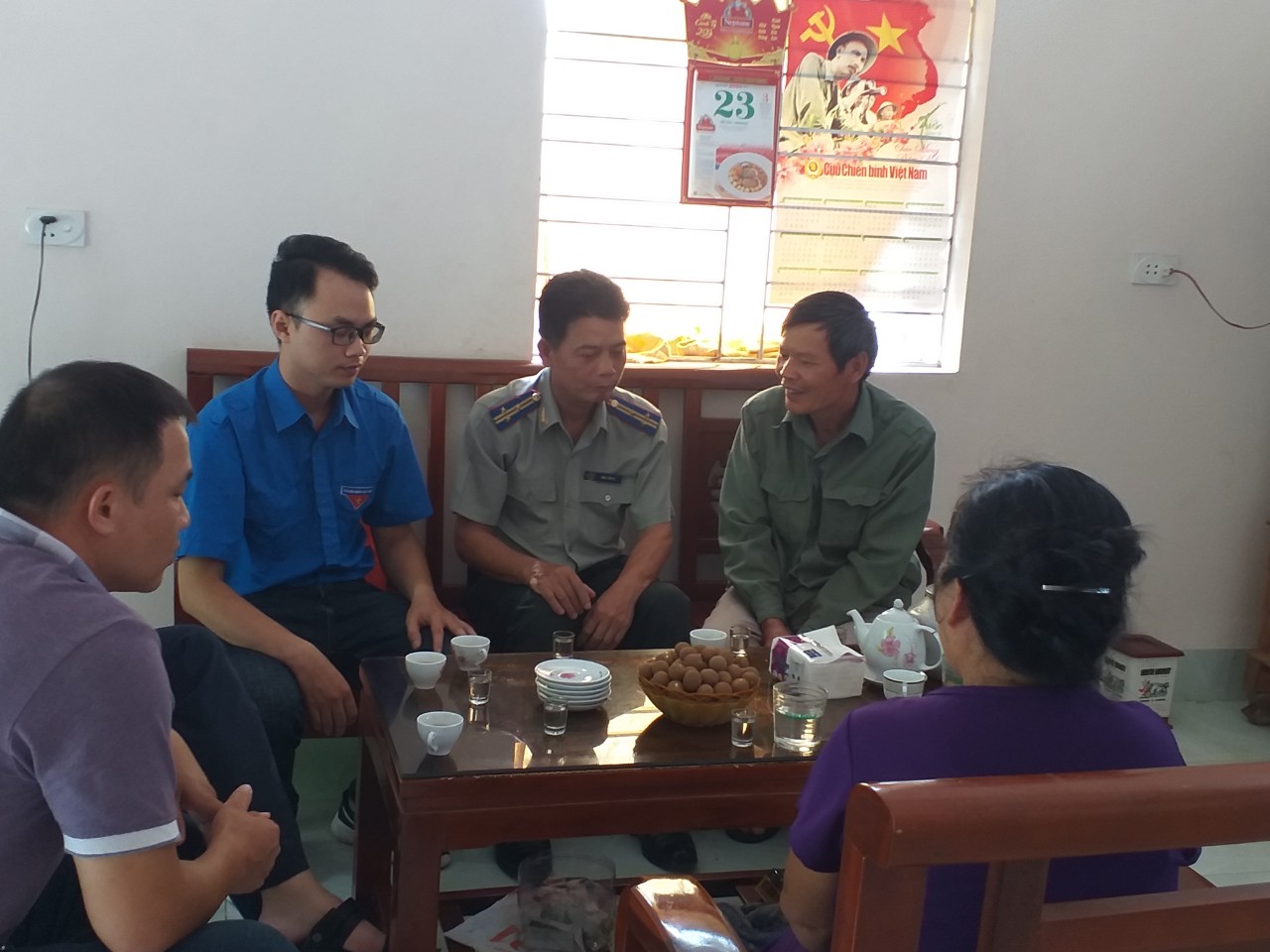 Chi cục Thi hành án dân sự huyện Phục Hòa thăm, tặng quà các gia đình chính sách, người có công nhân dịp kỷ niệm 72 năm ngày Thương binh – liệt sỹ (27/7/1947 – 27/7/2019)