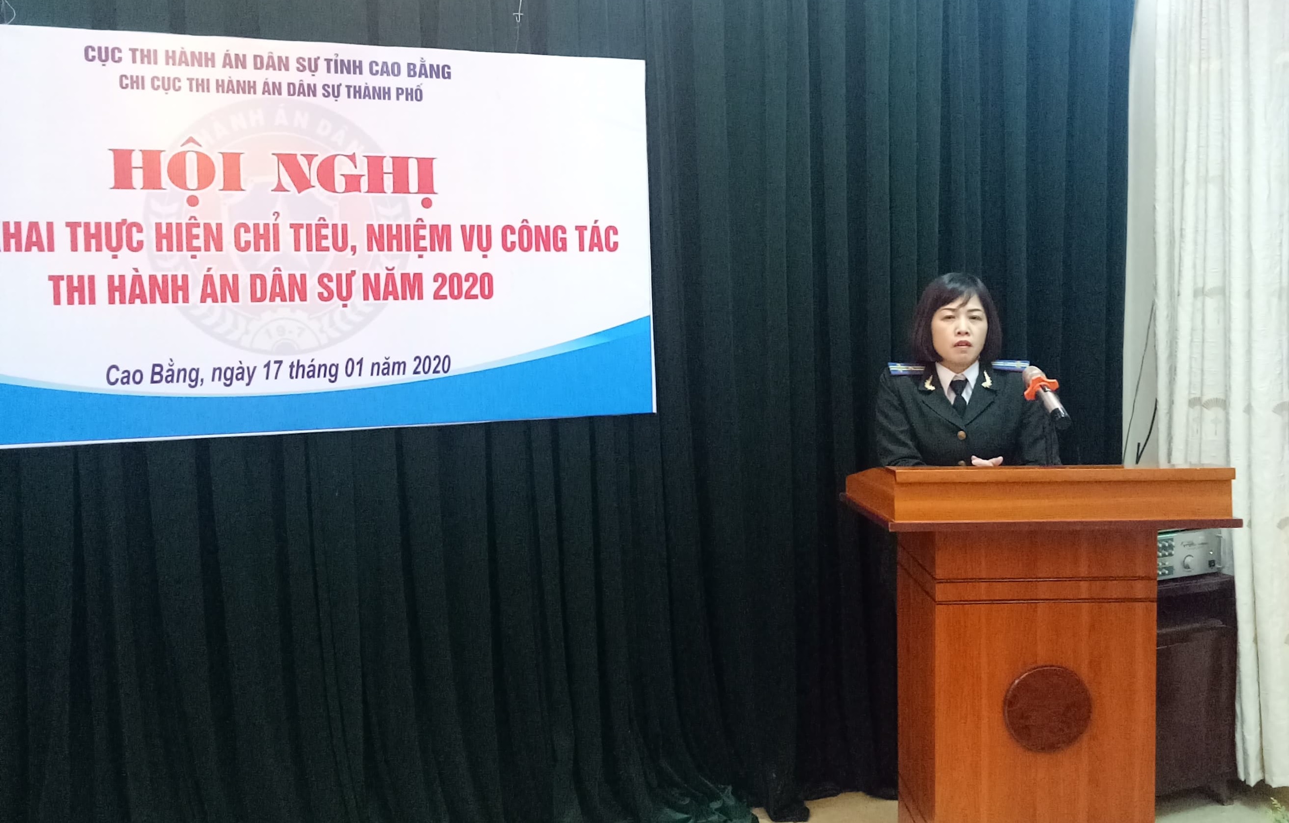 Hội nghị triển khai thực hiện chỉ tiêu, nhiệm vụ công tác THADS năm 2020: "Tập trung giải quyết các vụ việc trọng điểm, phức tạp kéo dài, các vụ việc tín dụng ngân hàng...."