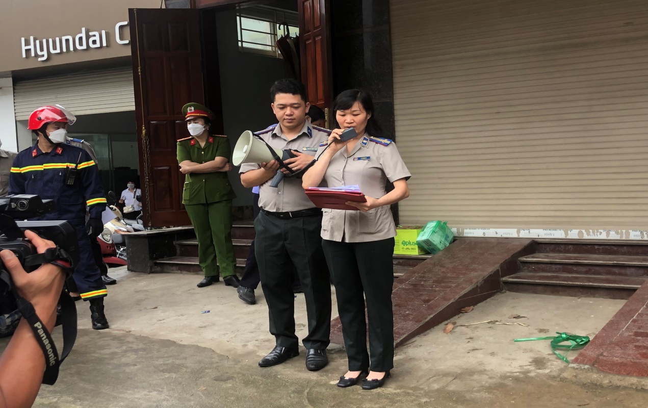 Cưỡng chế thi hành án tại thành phố Cao Bằng