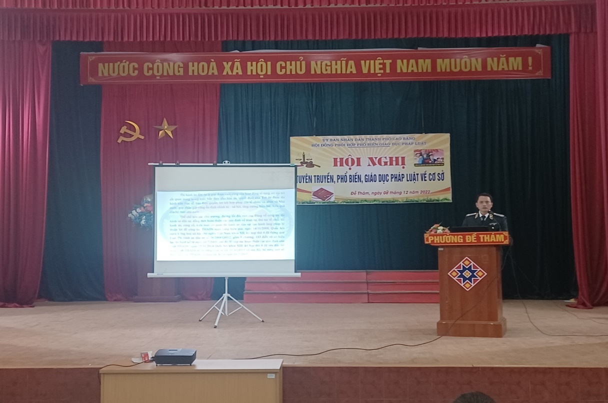 Tuyên truyền, phổ biến Luật Thi hành án dân sự tại cơ sở