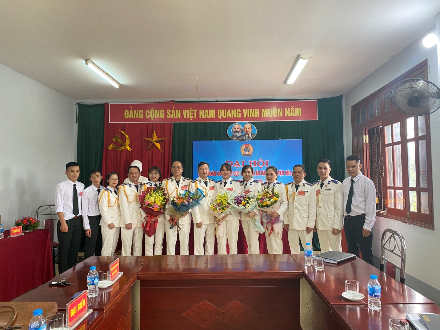 ​Tổ chức thành công Đại hội Công đoàn cơ sở Chi cục Thi hành án dân sự huyện Hòa An lần thứ II, nhiệm kỳ 2023 – 2028.