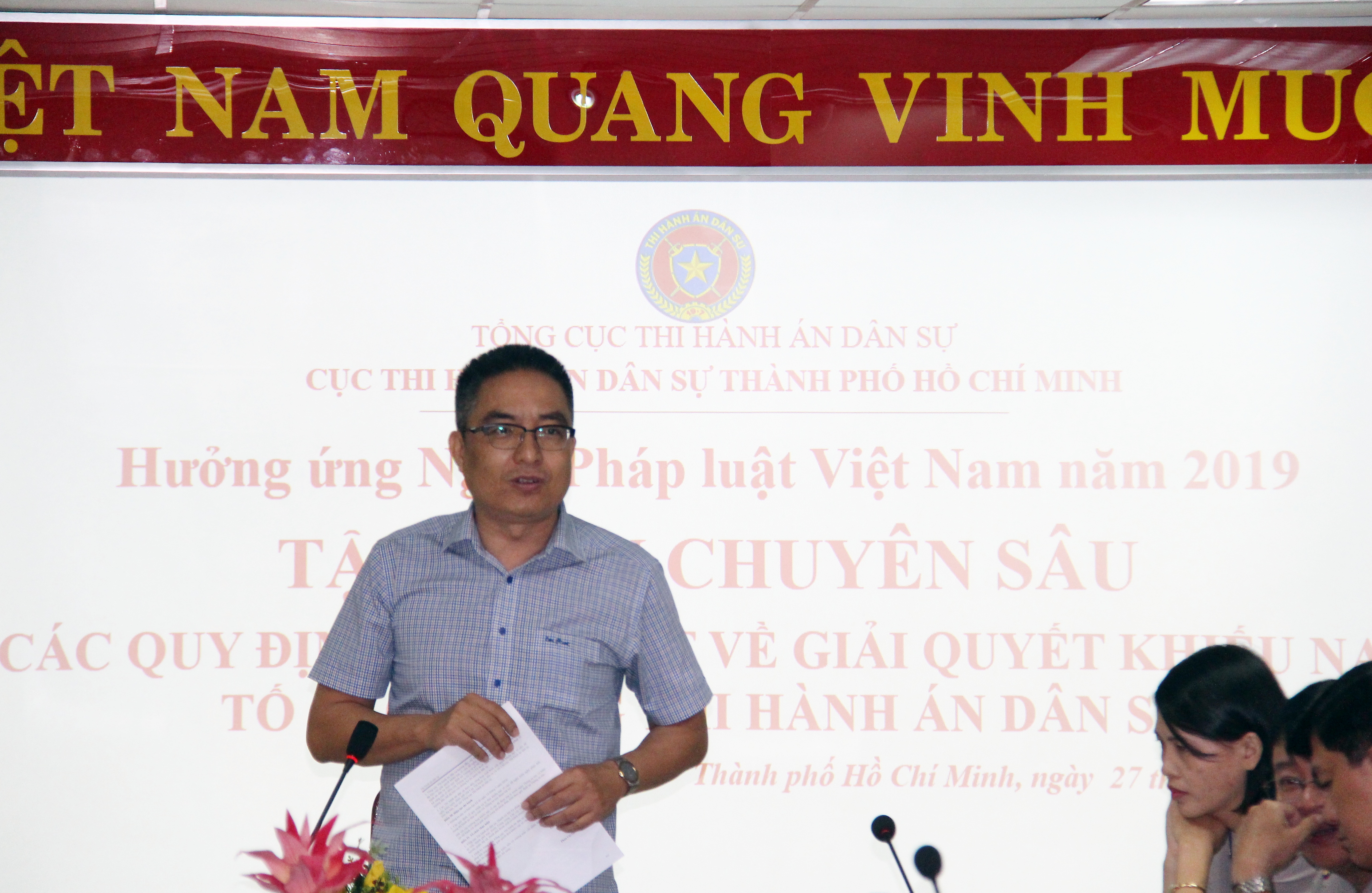 TẬP HUẤN NÂNG CAO HIỆU QUẢ GIẢI QUYẾT ĐƠN THƯ, KHIẾU NẠI TỐ CÁO