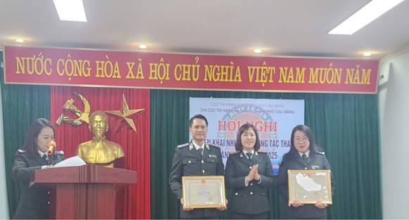 Chi cục THADS thành phố Cao Bằng tổ chức Hội nghị triển khai nhiệm vụ công tác THADS, THAHC năm 2025