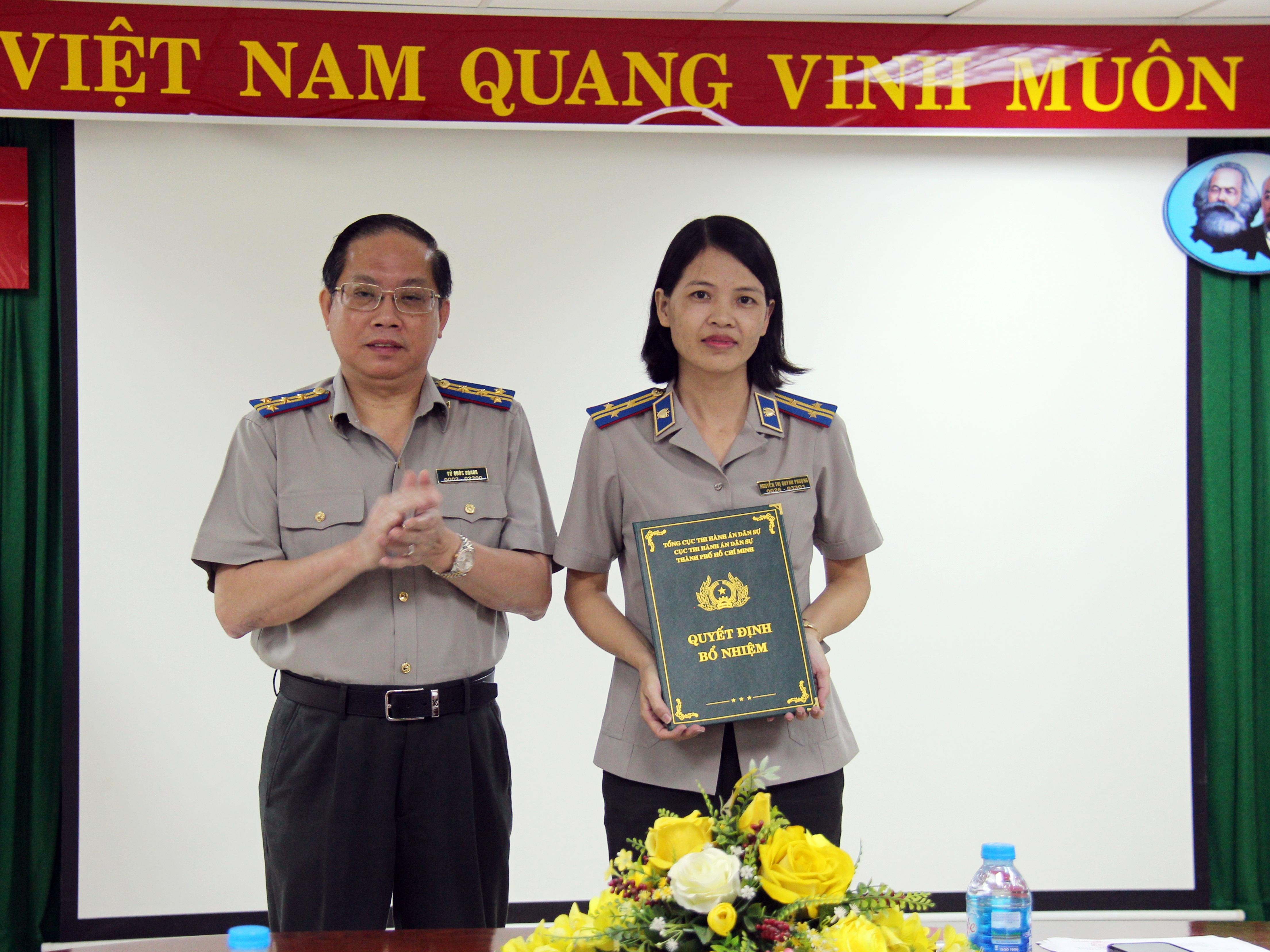 Thi hành án dân sự TP.HCM tăng cường công tác chỉ đạo điều hành và kiện toàn công tác tổ chức ngay từ đầu năm thi đua