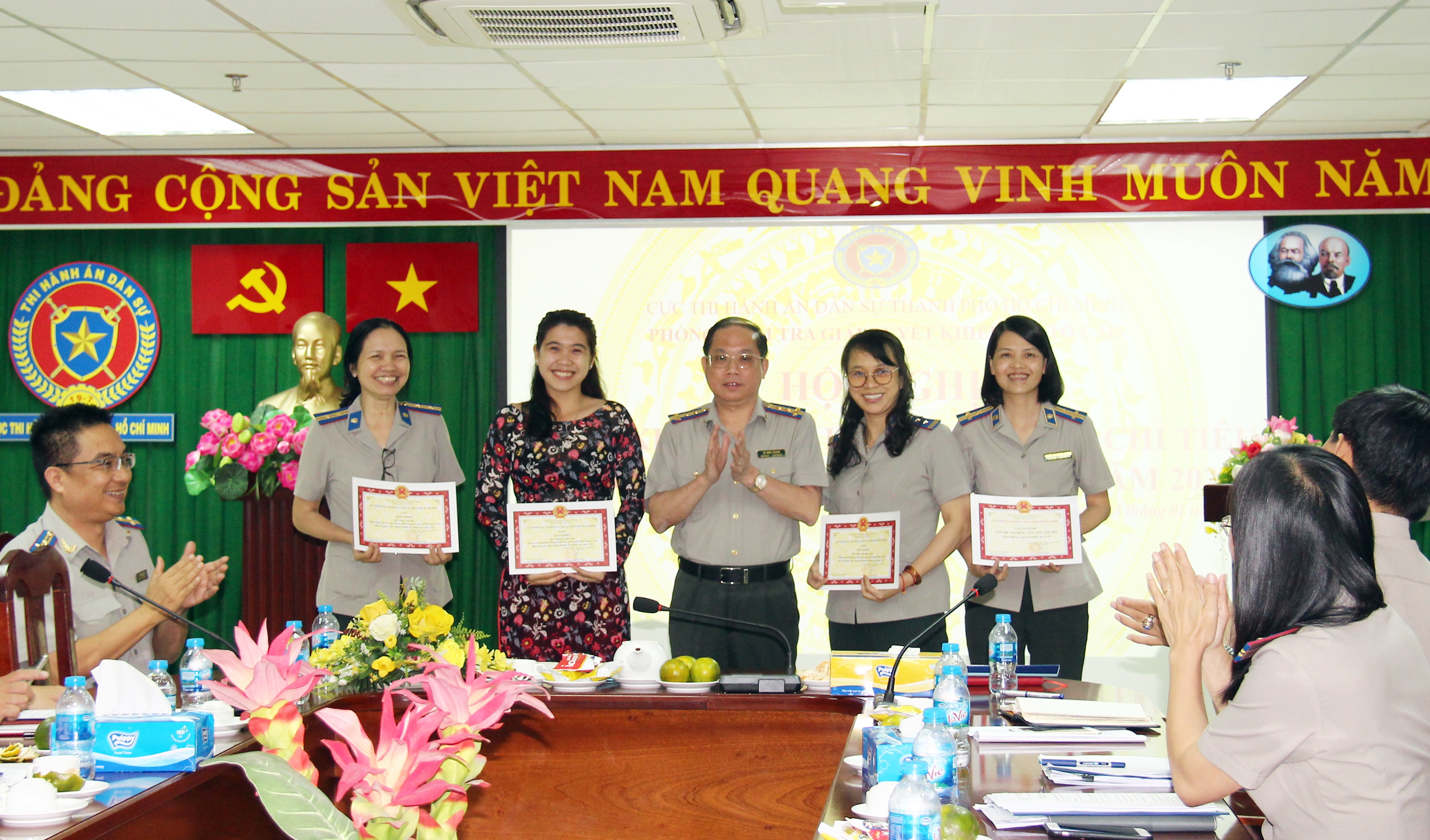 Phòng Kiểm tra, Giải quyết khiếu nại, tố cáo (Cục THADS TPHCM): Vượt qua khó khăn, hoàn thành nhiệm vụ