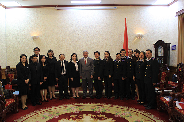 Tổng cục Thi hành án dân sự tiếp xã giao và làm việc với Đoàn đại đại biểu Cục Thực thi pháp luật Bộ Tư pháp Vương quốc Thái Lan