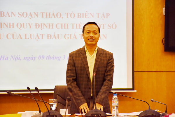 Bảo đảm kịp thời quy định chi tiết Luật Đấu giá tài sản