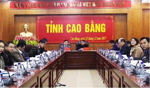 Hội nghị trực tuyến toàn quốc triển khai công tác tư pháp năm 2018