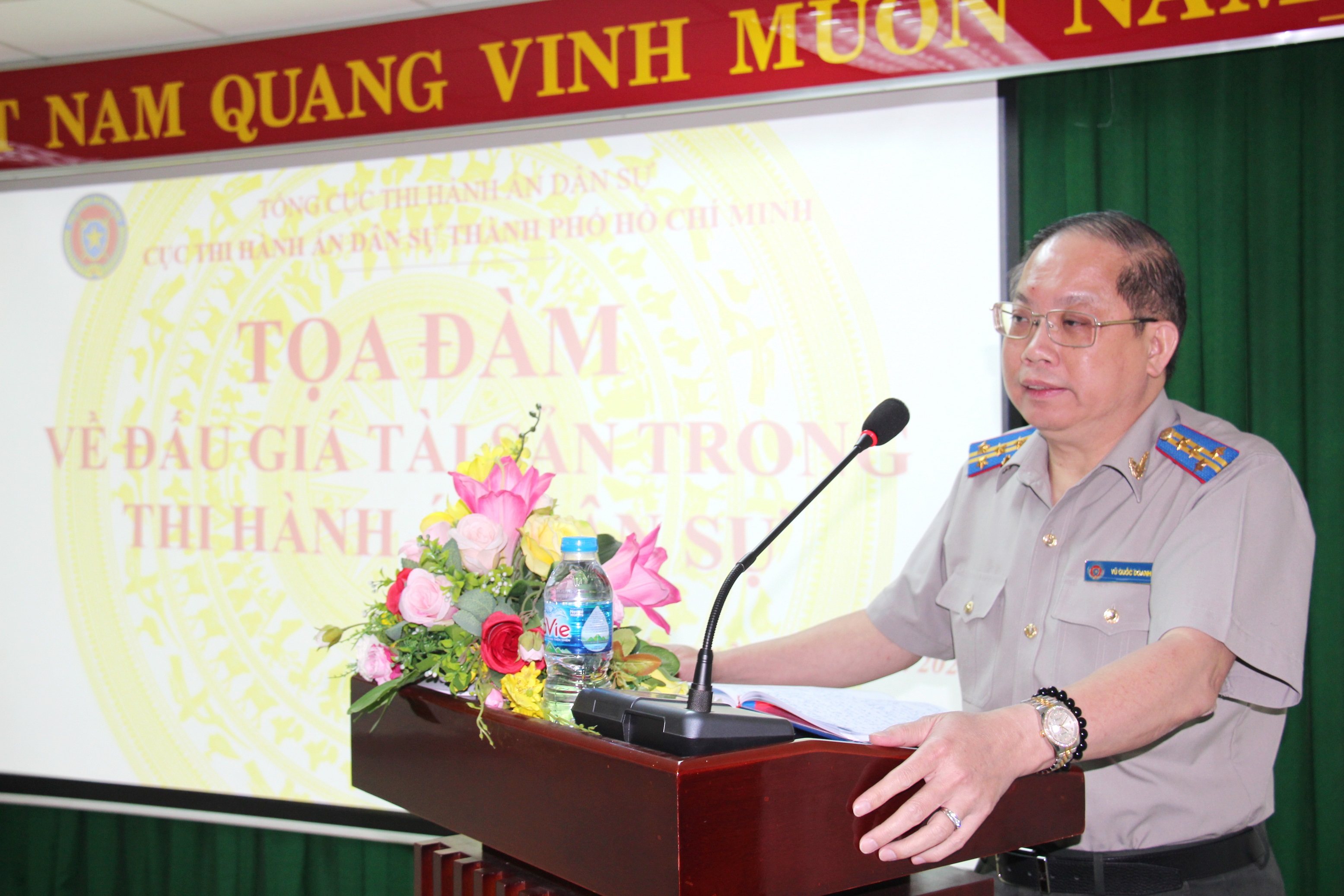 TP.HCM: Cục Thi hành án dân sự thành phồ tổ chức tọa đàm về công tác bán đấu giá tài sản