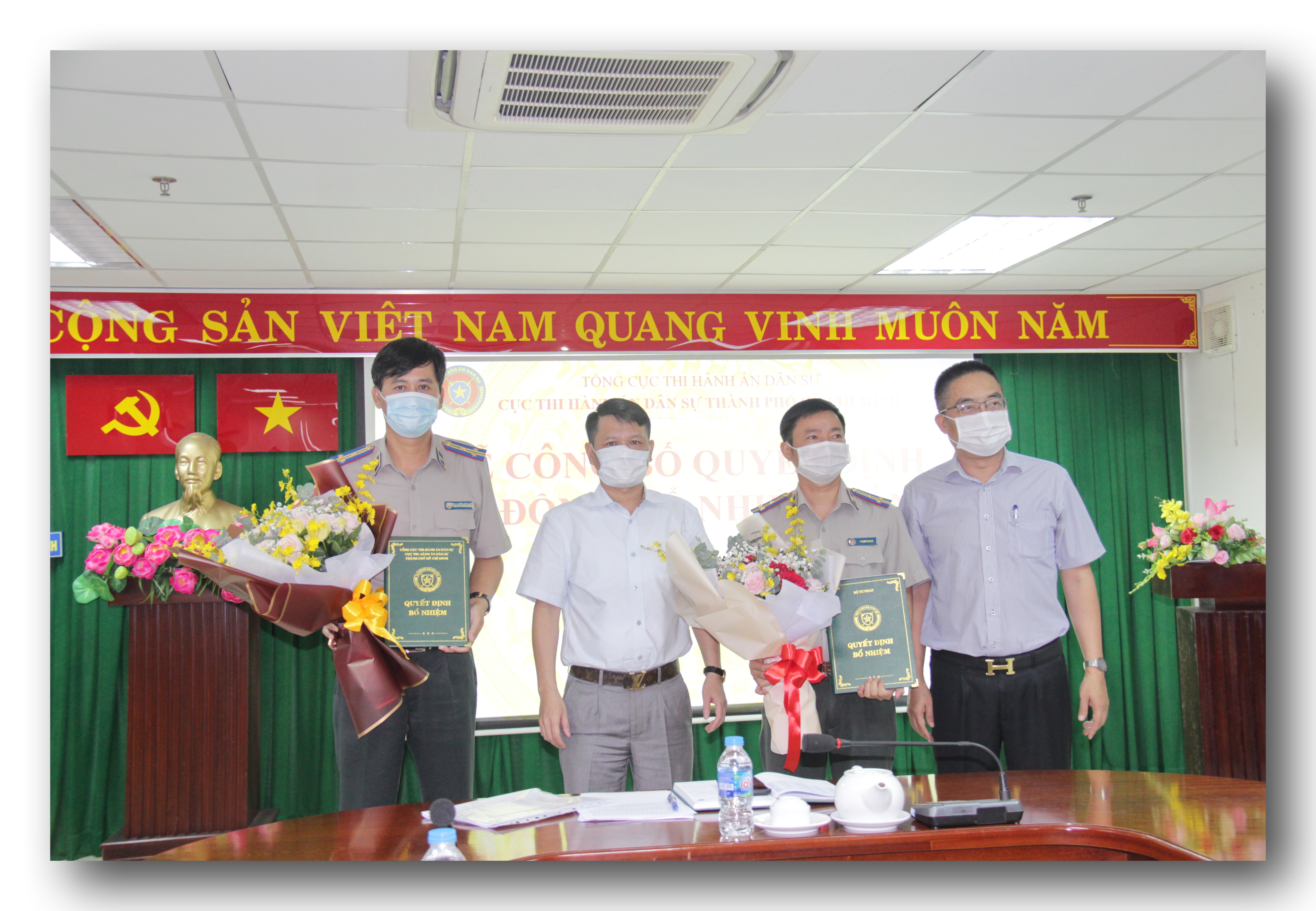 Công bố các Quyết định điều động, bổ nhiệm Lãnh đạo Chi cục