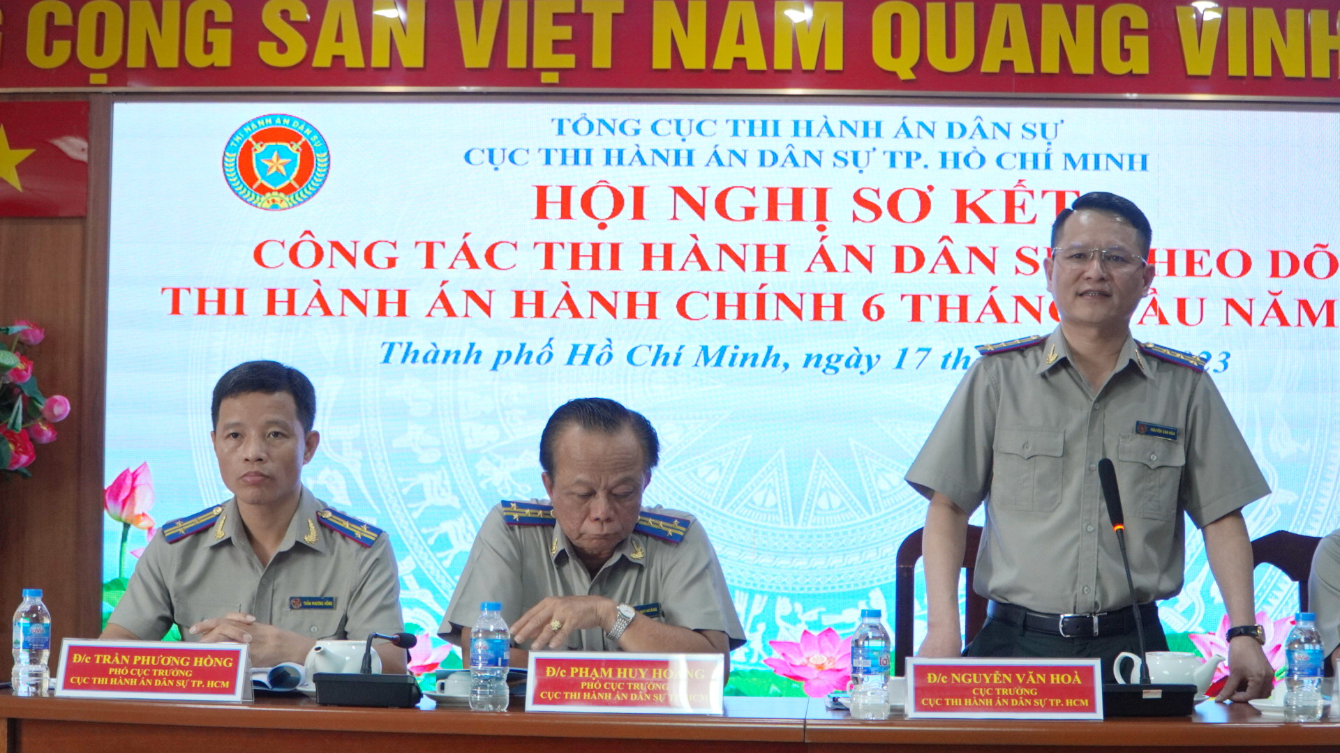 Cục THADS Thành phố tổ chức Hội nghị sơ kết công tác THADS 6 tháng năm 2023