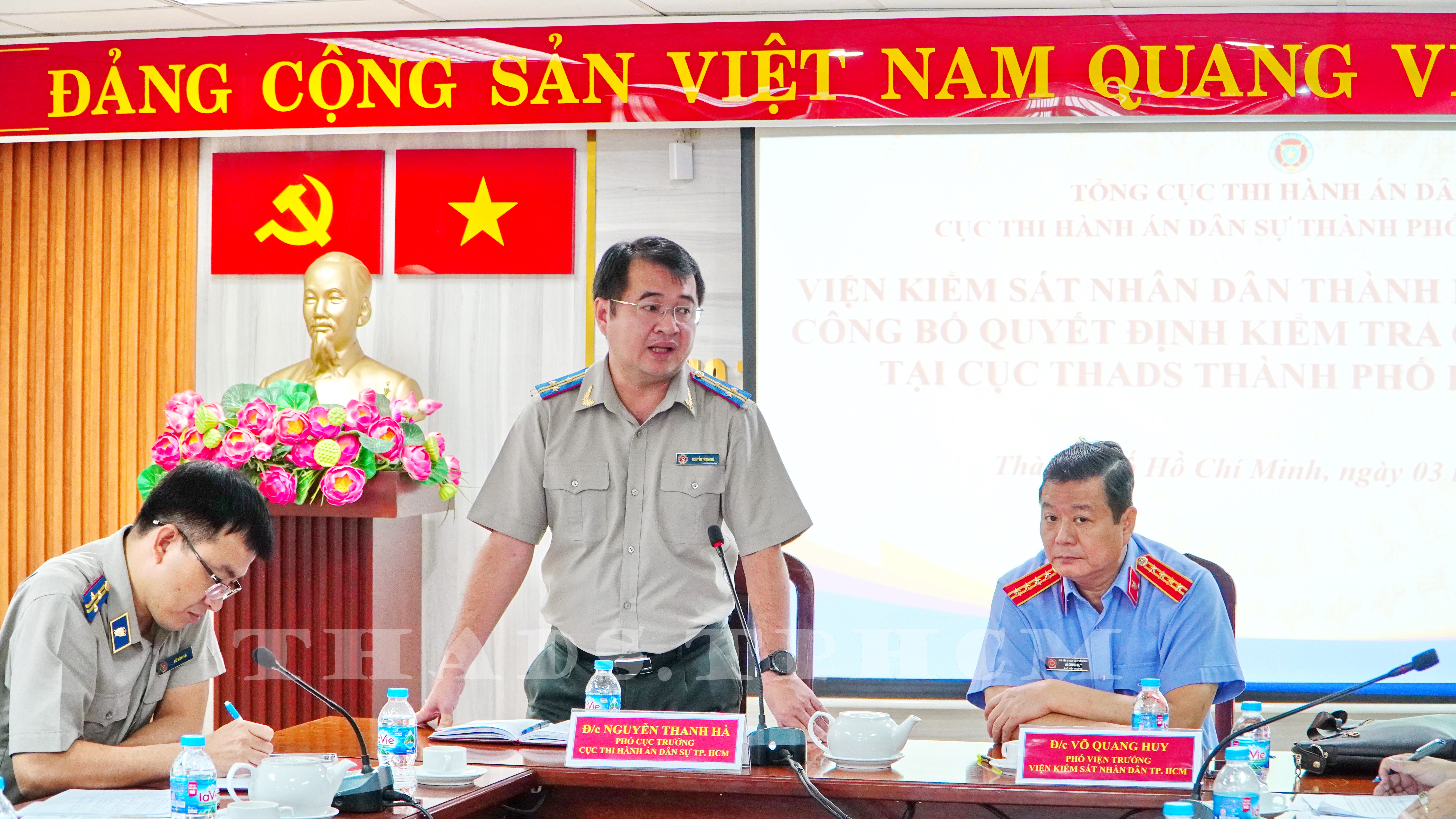TPHCM:  Viện kiểm sát nhân dân thành phố Công bố Quyết định  trực tiếp kiểm sát công tác Thi hành án dân sự năm 2023