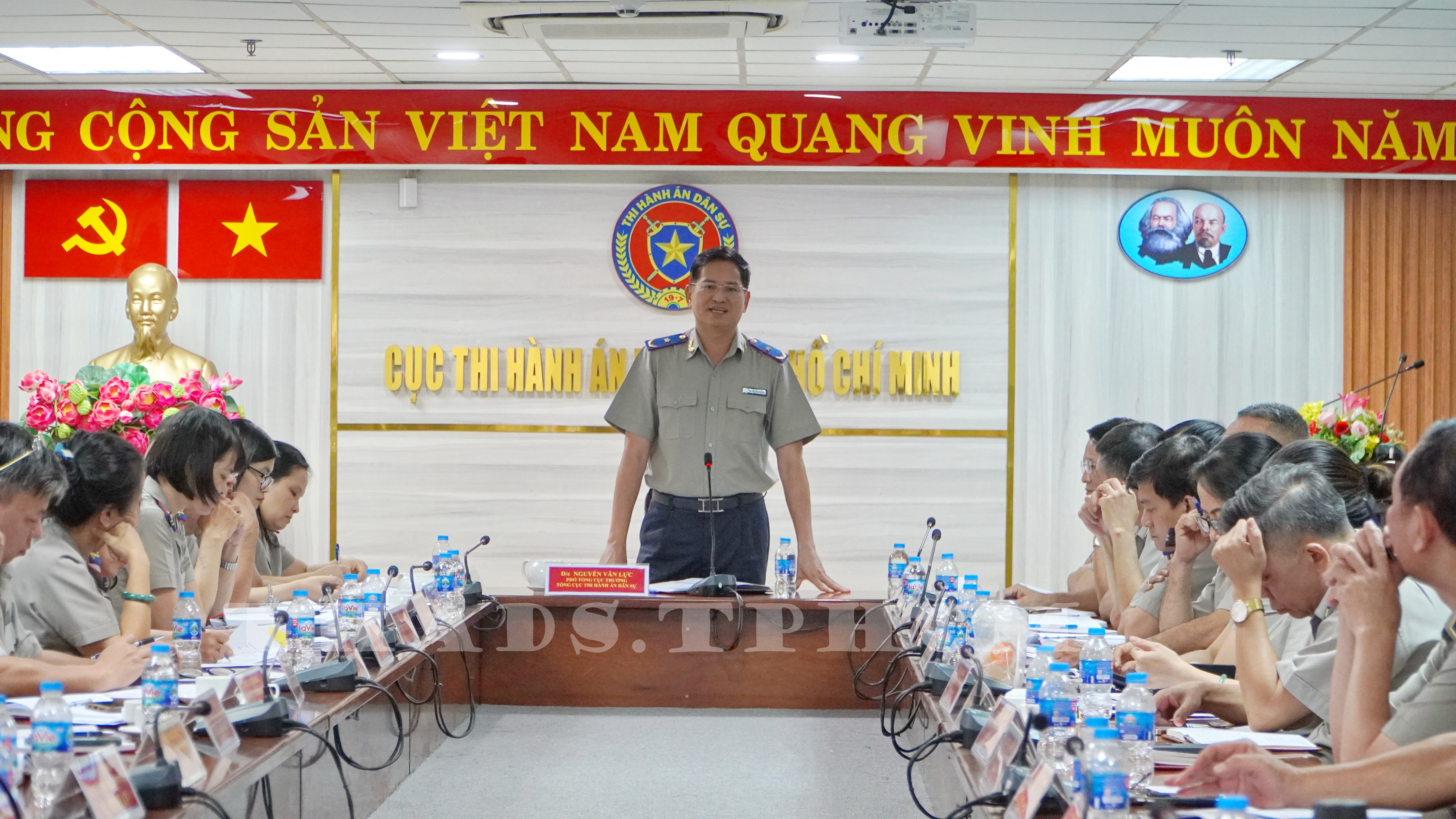 [[Ảnh]] Tổng cục Thi hành án dân sự công bố Kết luận kiểm tra toàn diện  tại Cục Thi hành án dân sự TPHCM