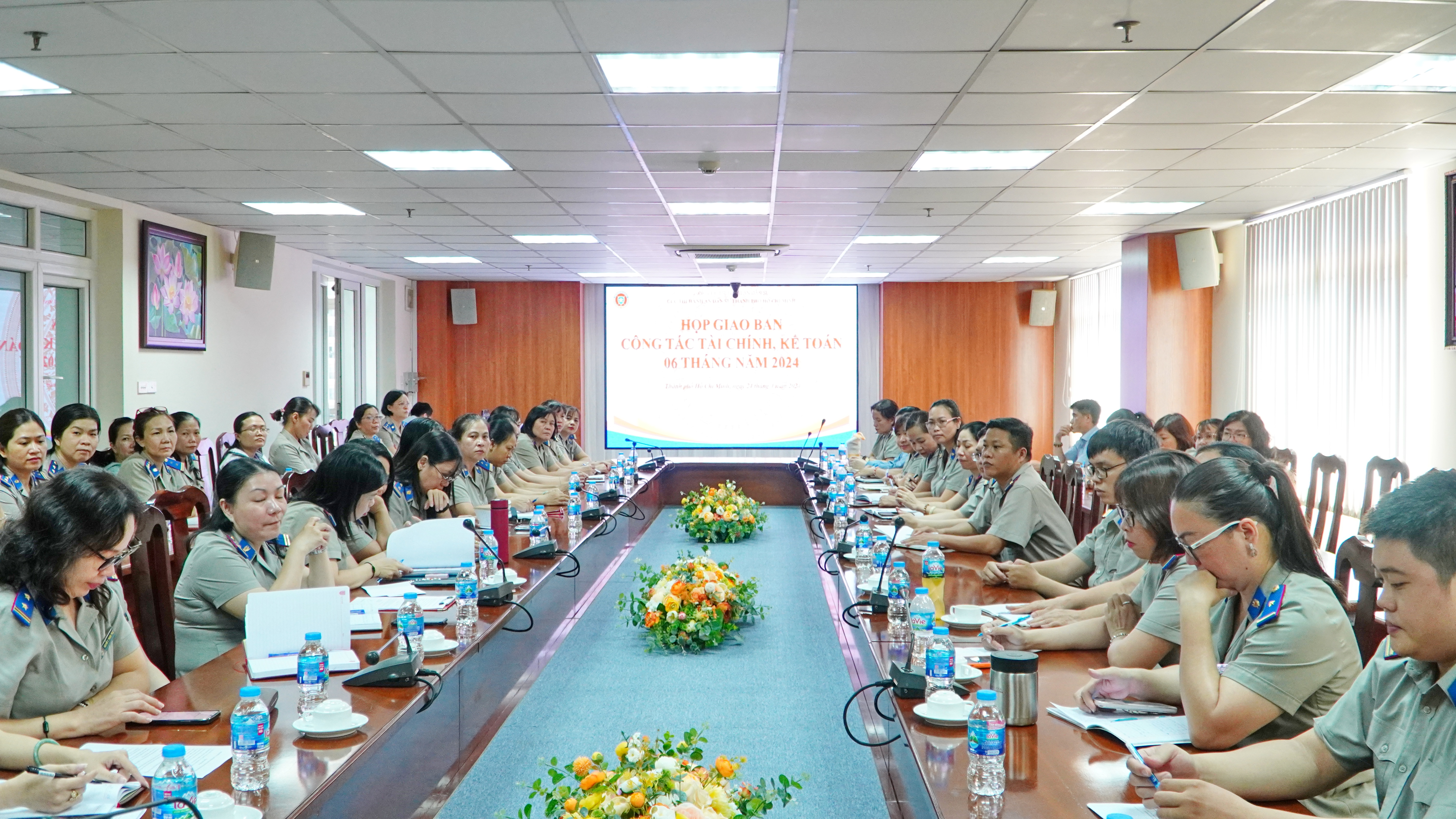 Cục THADS Thành phố tổ chức Hội nghị giao ban công tác  tài chính, kế toán 6 tháng đầu năm 2024