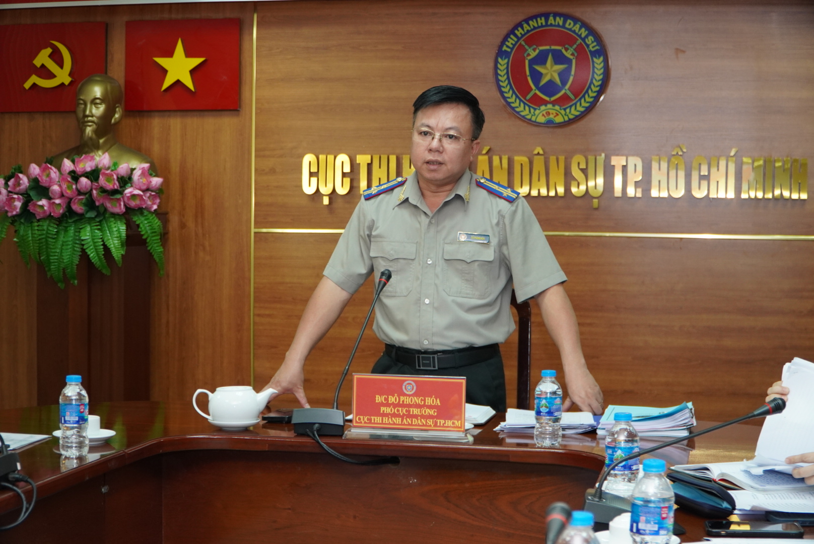 Cục THADS Thành phố Hồ Chí Minh: Giao ban công tác tài chính, kế toán quận, huyện.