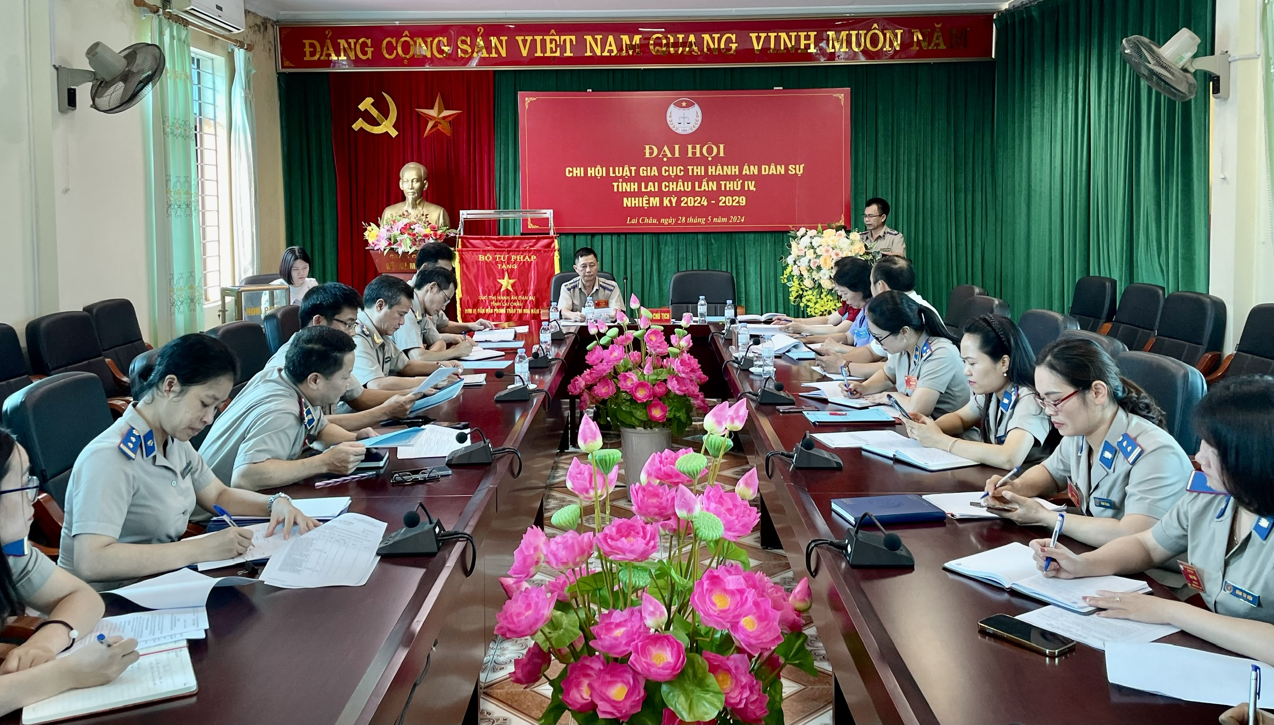 Chi hội Luật gia Cục Thi hành án dân sự tổ chức thành công Đại hội Chi hội nhiệm kỳ 2024-2029