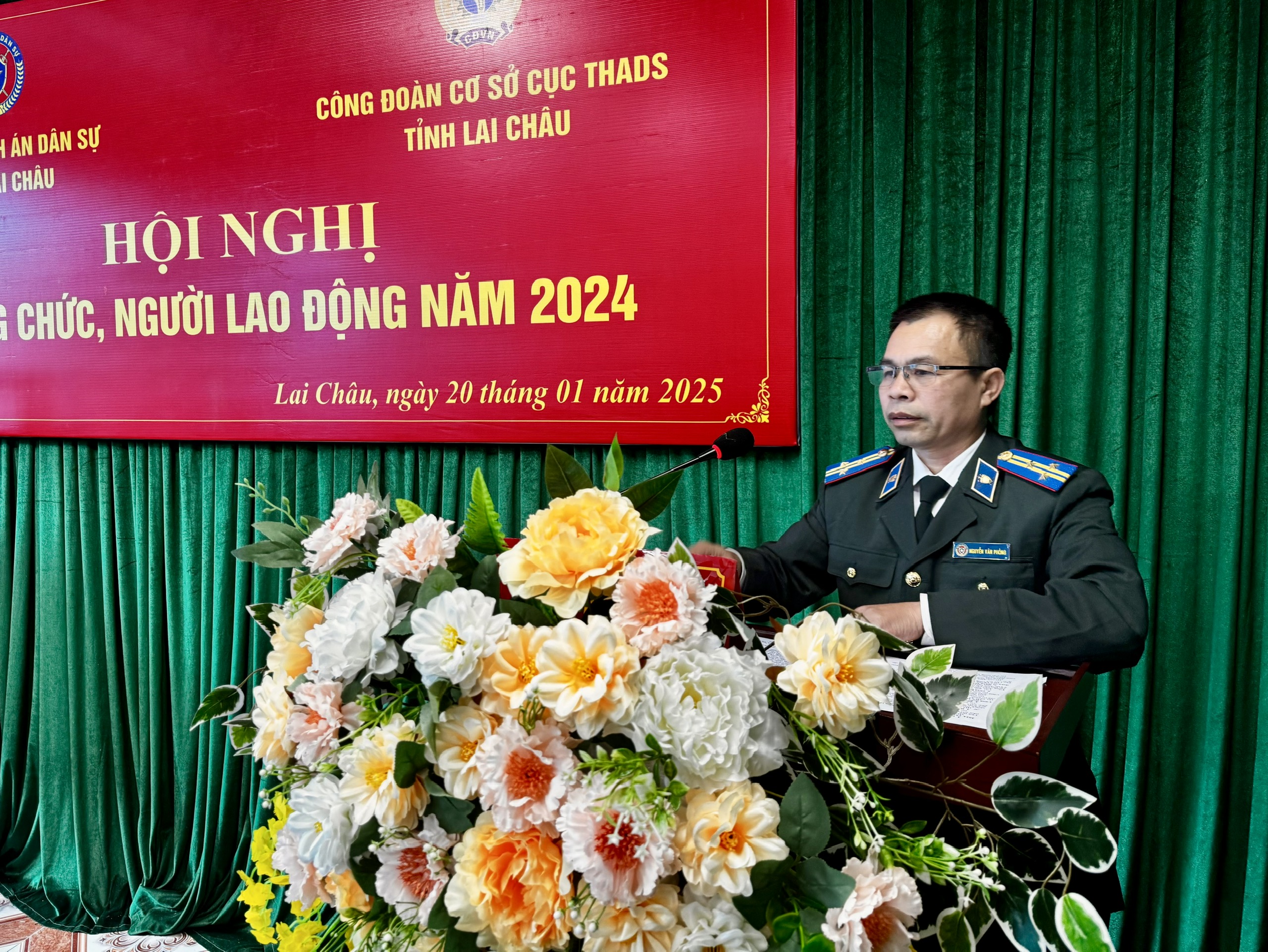 Cục Thi hành án dân sự tỉnh Lai Châu tổ chức Hội nghị công chức, người lao động năm 2024