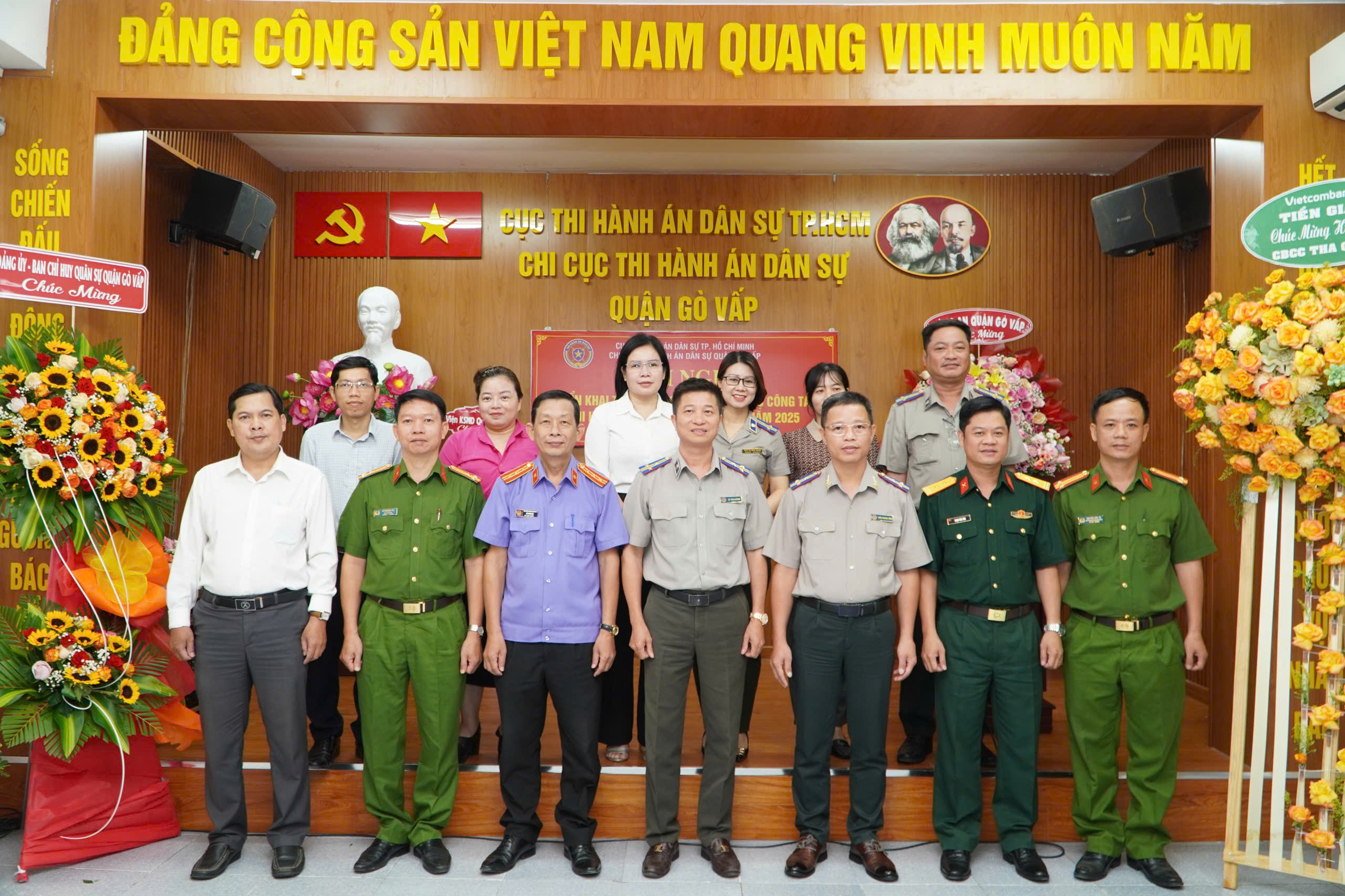 Chi cục Thi hành án dân sự quận Gò Vấp: Triển khai công tác năm 2025