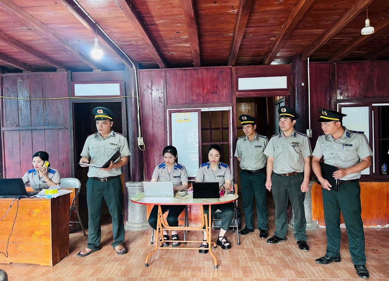 Tổ chức Cưỡng chế kê biên quyền sử dụng đất, quyền sở hữu nhà ở và tài sản gắn liền với đất.