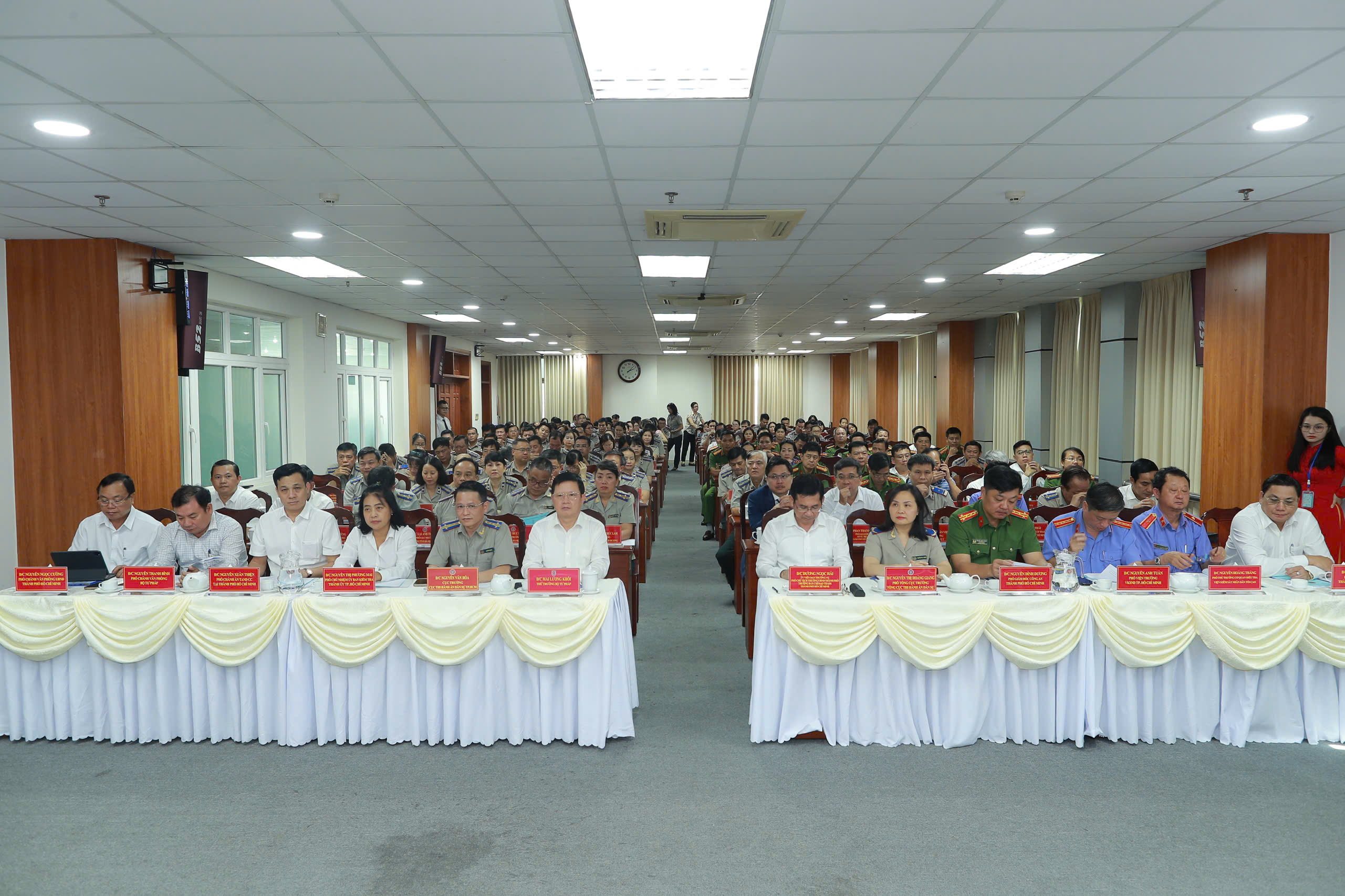 Hôi nghị sơ kết công tác Thi hành án dân sự, theo dõi THAHC 06 tháng đầu năm 2025